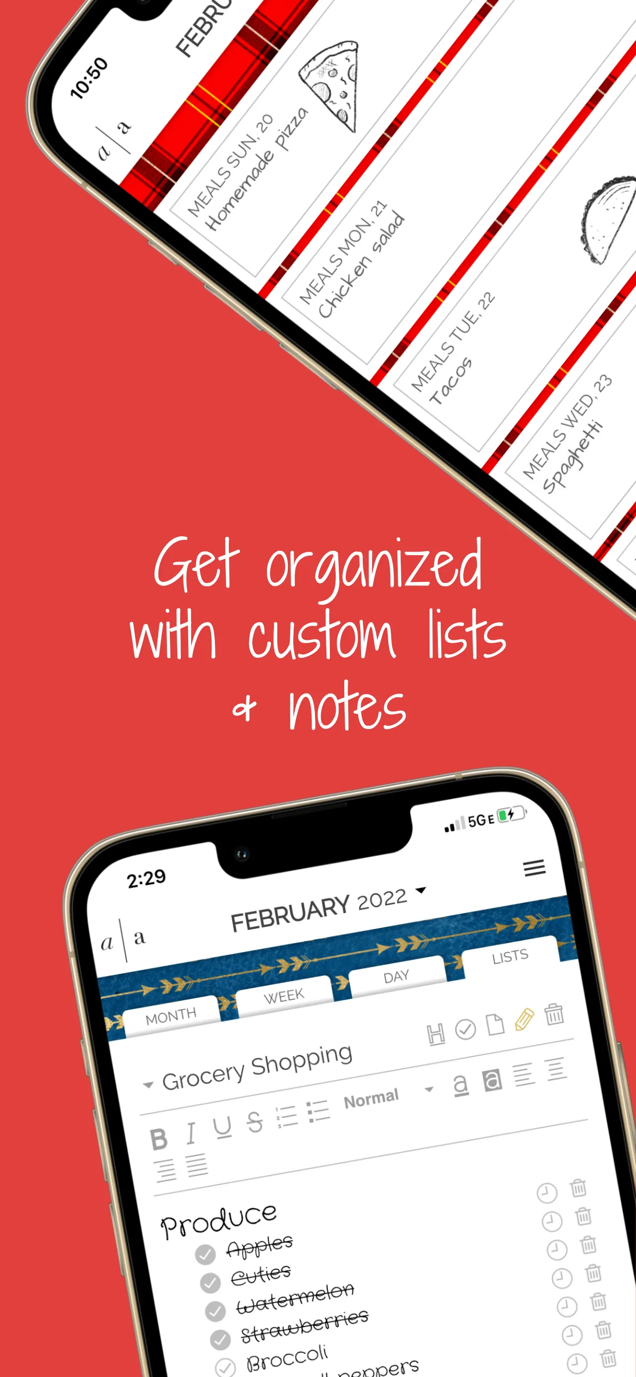 Artful Agenda iphone screenshot 7