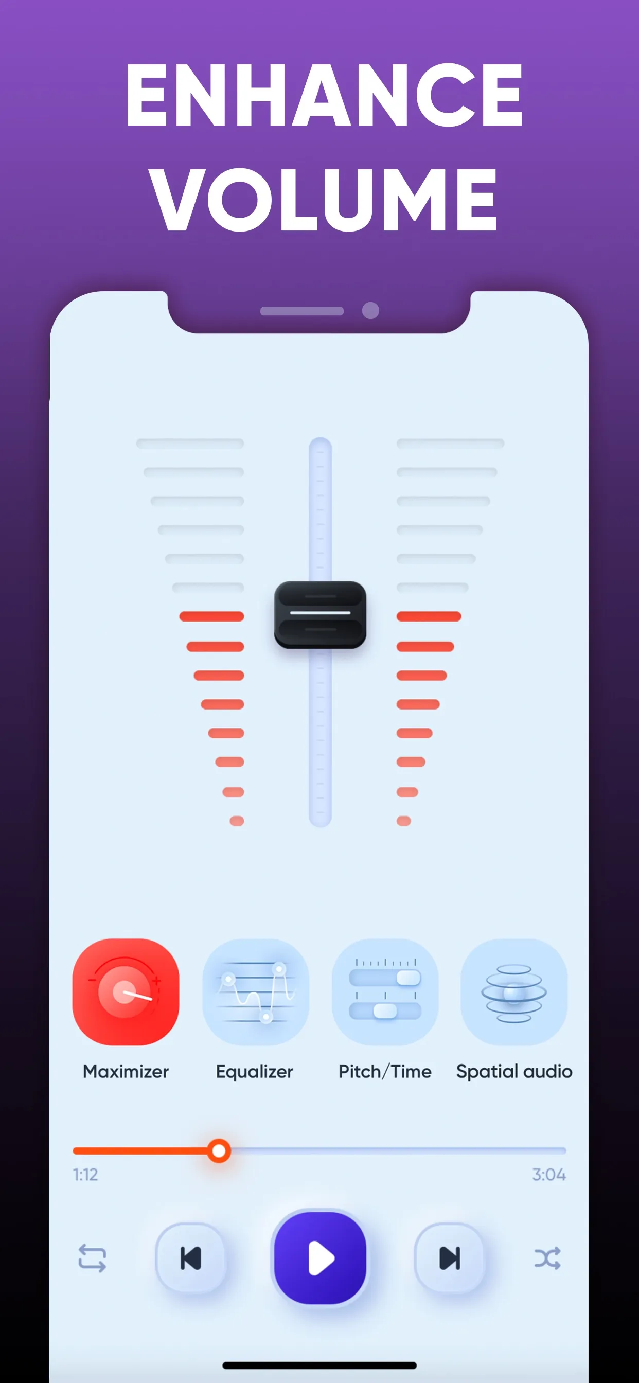 Equalizer - Volume Booster EQ iphone screenshot 2