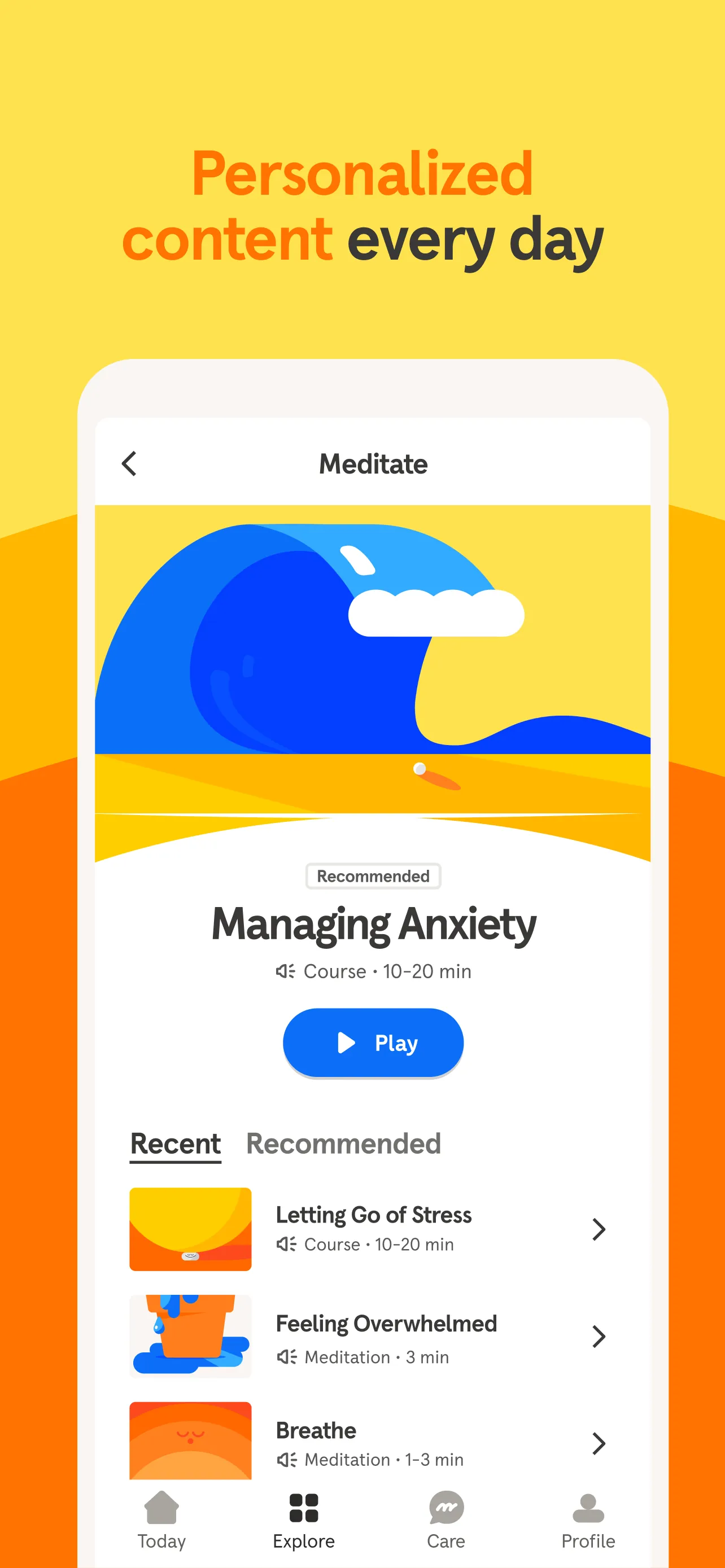 Headspace: Meditation & Sleep iphone screenshot 7