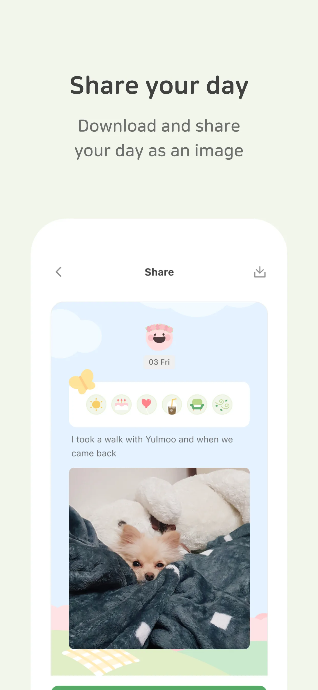 DailyBean - simplest journal iphone screenshot 6