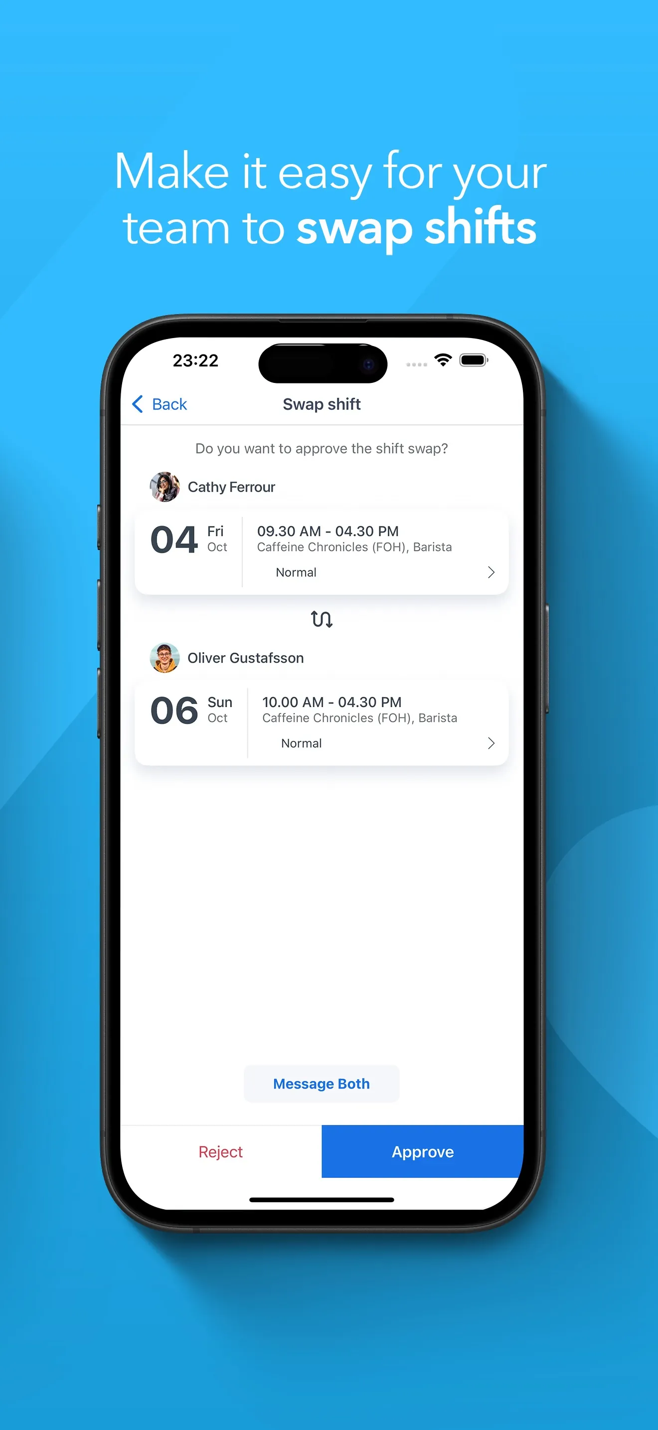 Planday Employee Scheduling iphone screenshot 3
