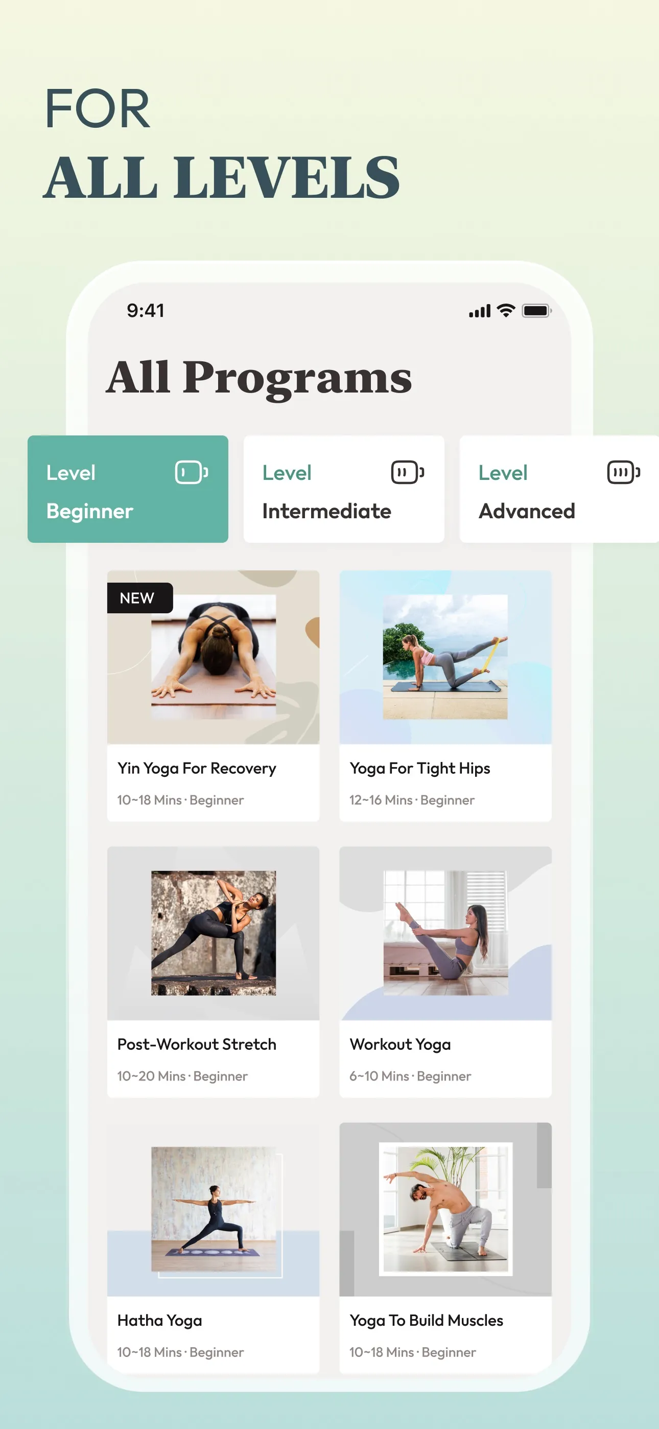 Yoga for Beginners | YogaFit iphone screenshot 7