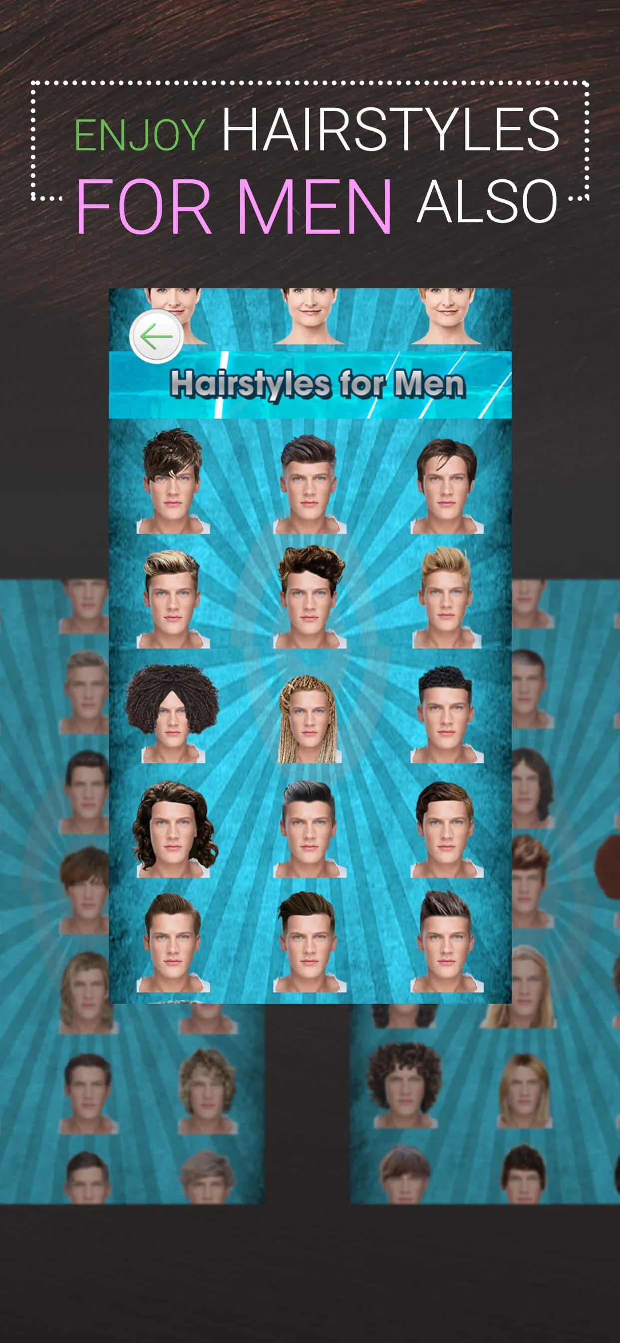 Perfect Hairstyle and Hair Cut iphone screenshot 10