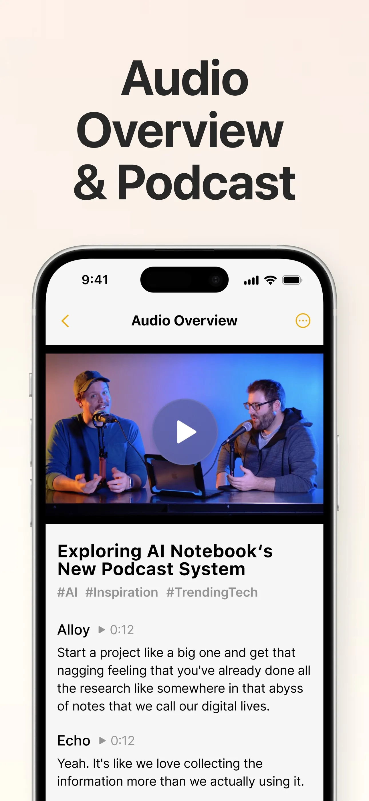 AI Notebook: Notes, Summary iphone screenshot 8