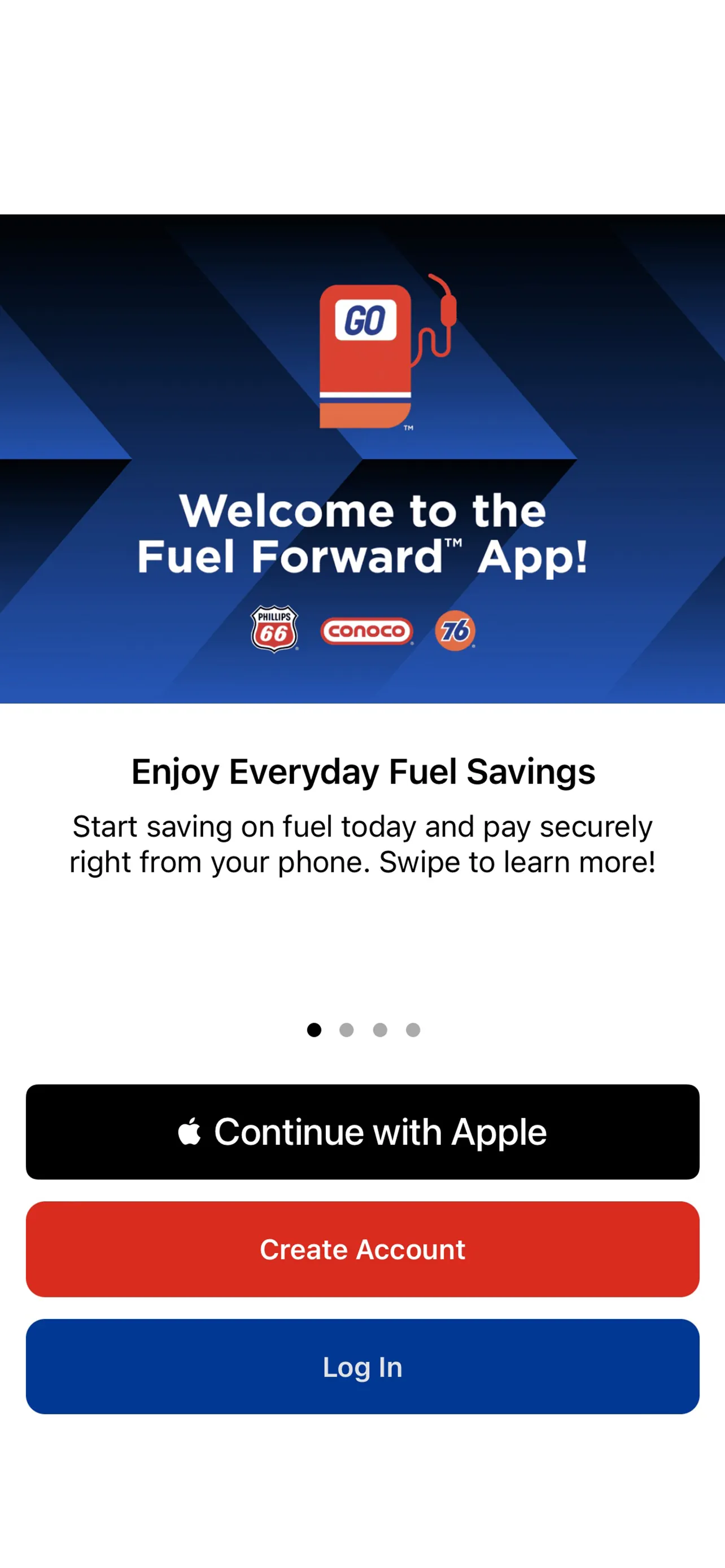 Fuel Forward iphone screenshot 1