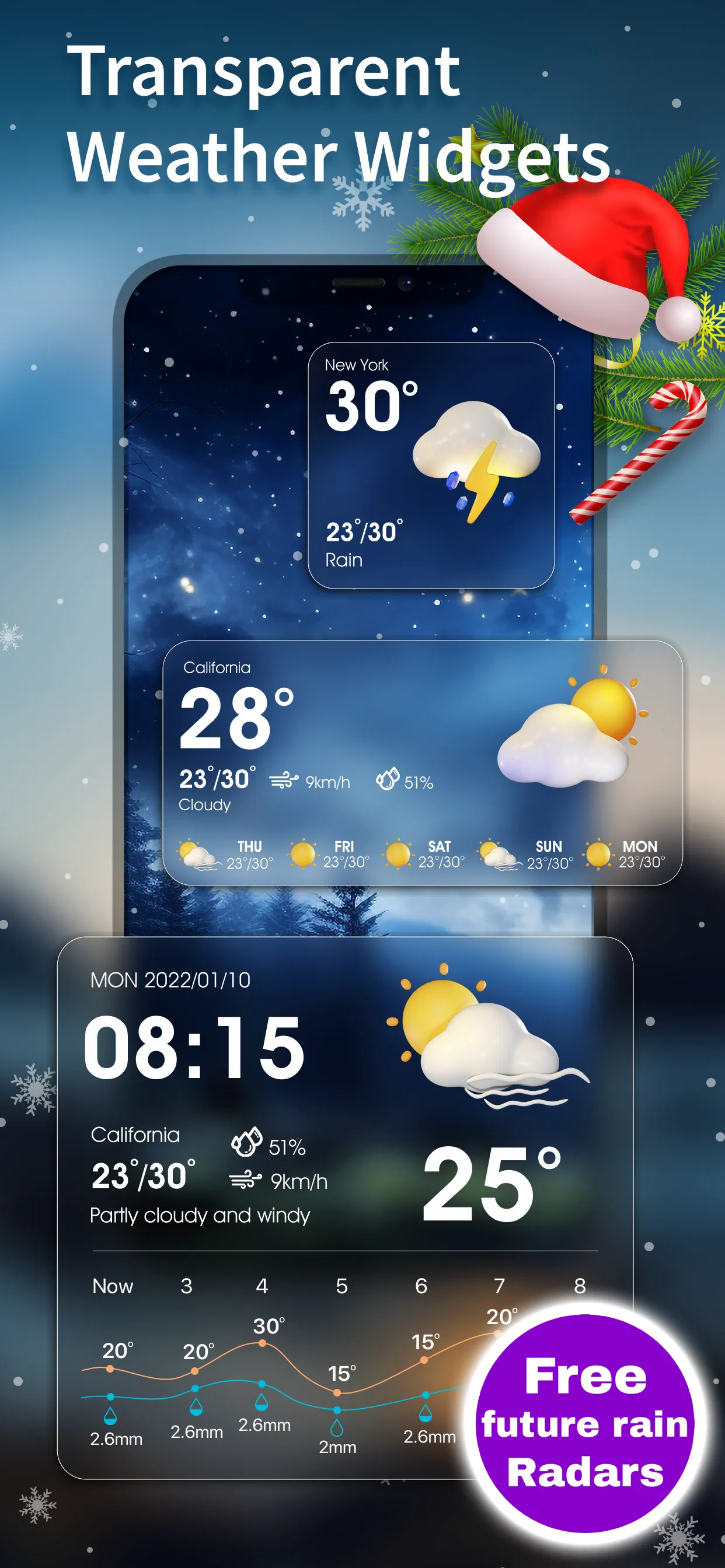 Weather Widget® iphone screenshot 3