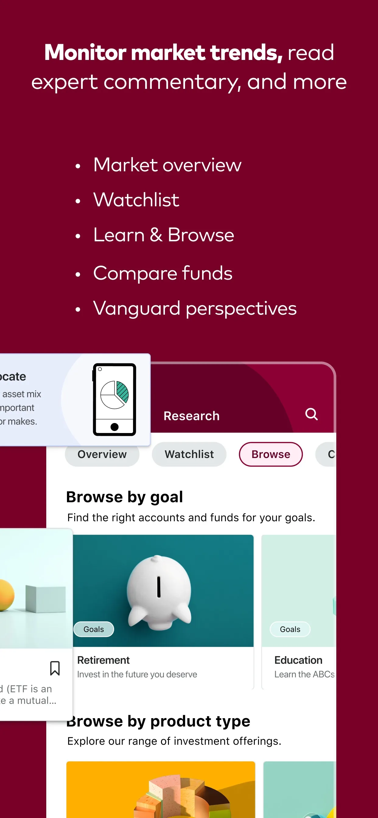Vanguard: Save, Invest, Retire iphone screenshot 4