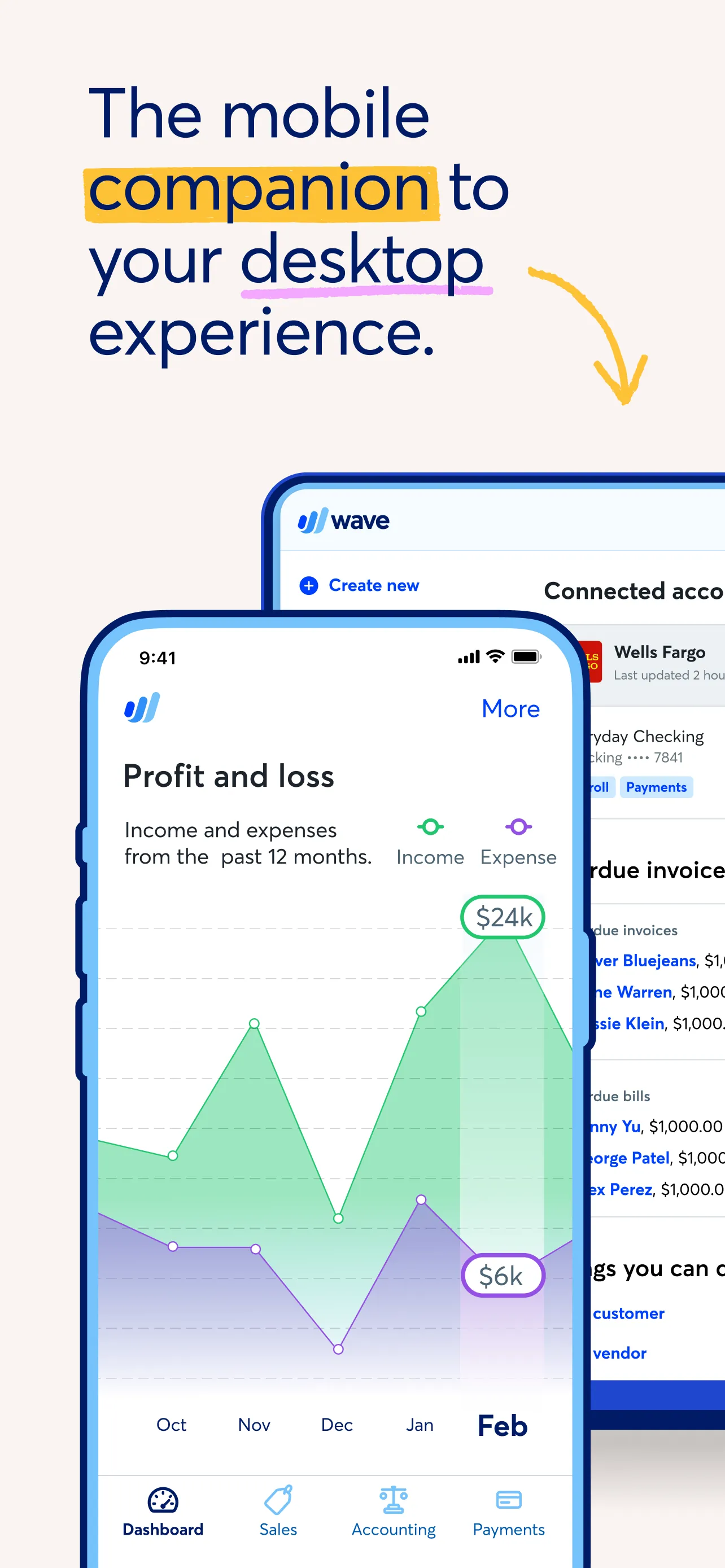 Wave: Small Business Software iphone screenshot 3