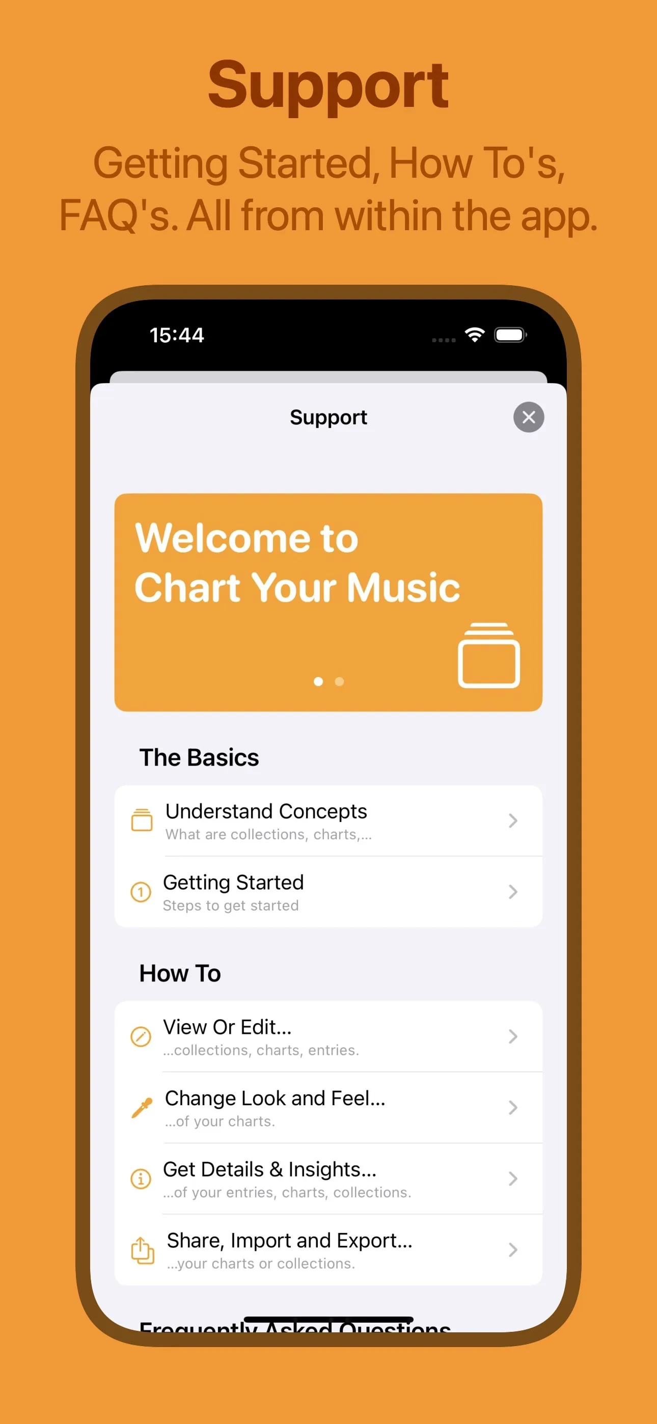 Chart Your Music iphone screenshot 10