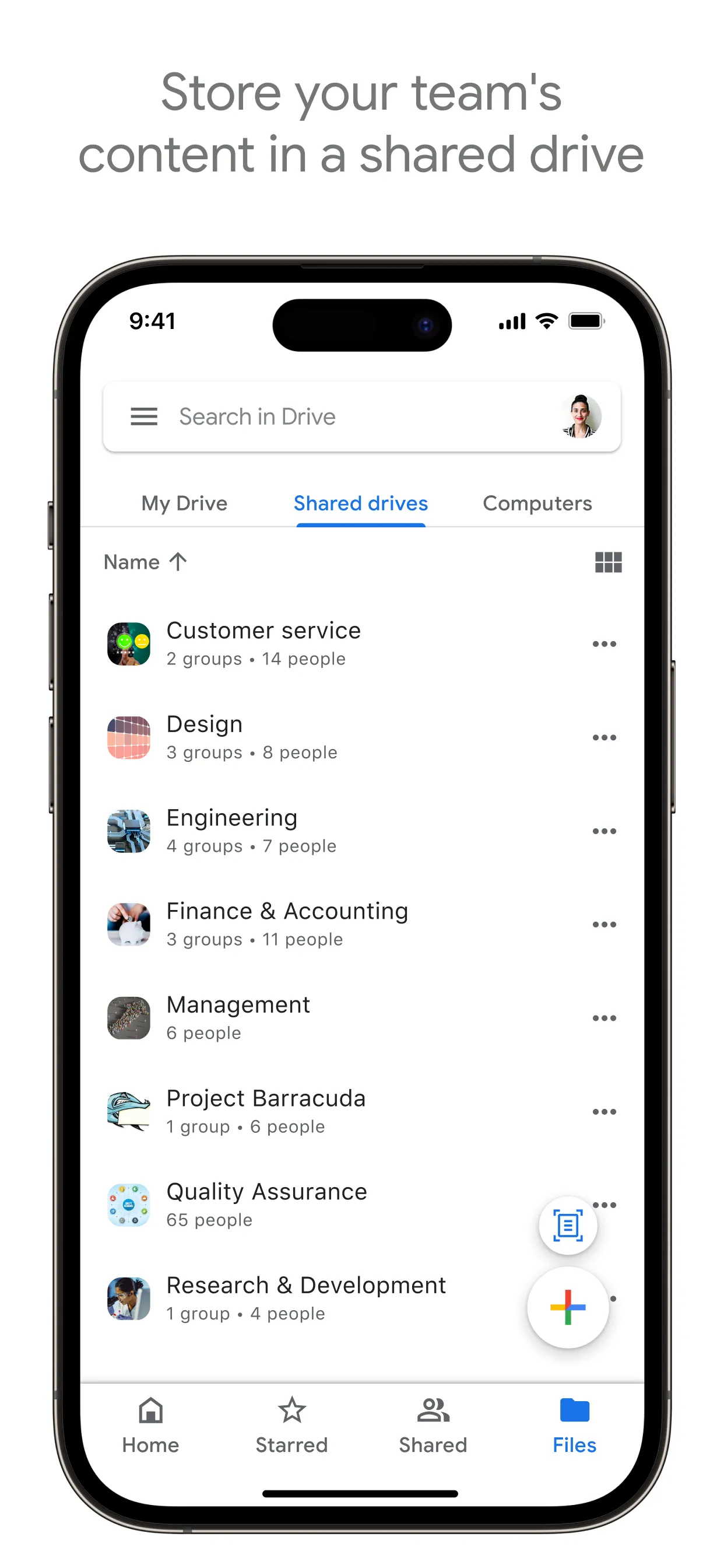 Google Drive iphone screenshot 5