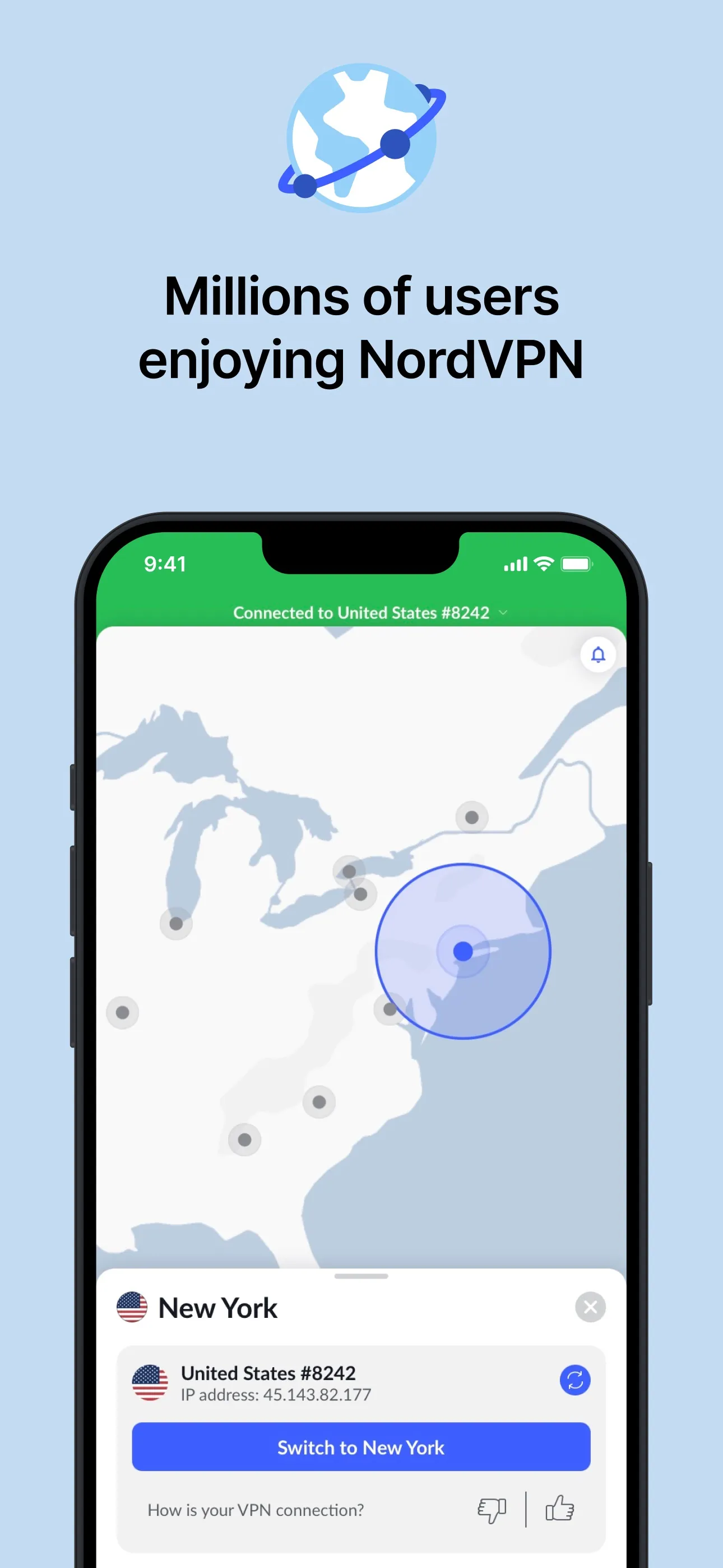 NordVPN: VPN Fast & Secure iphone screenshot 4