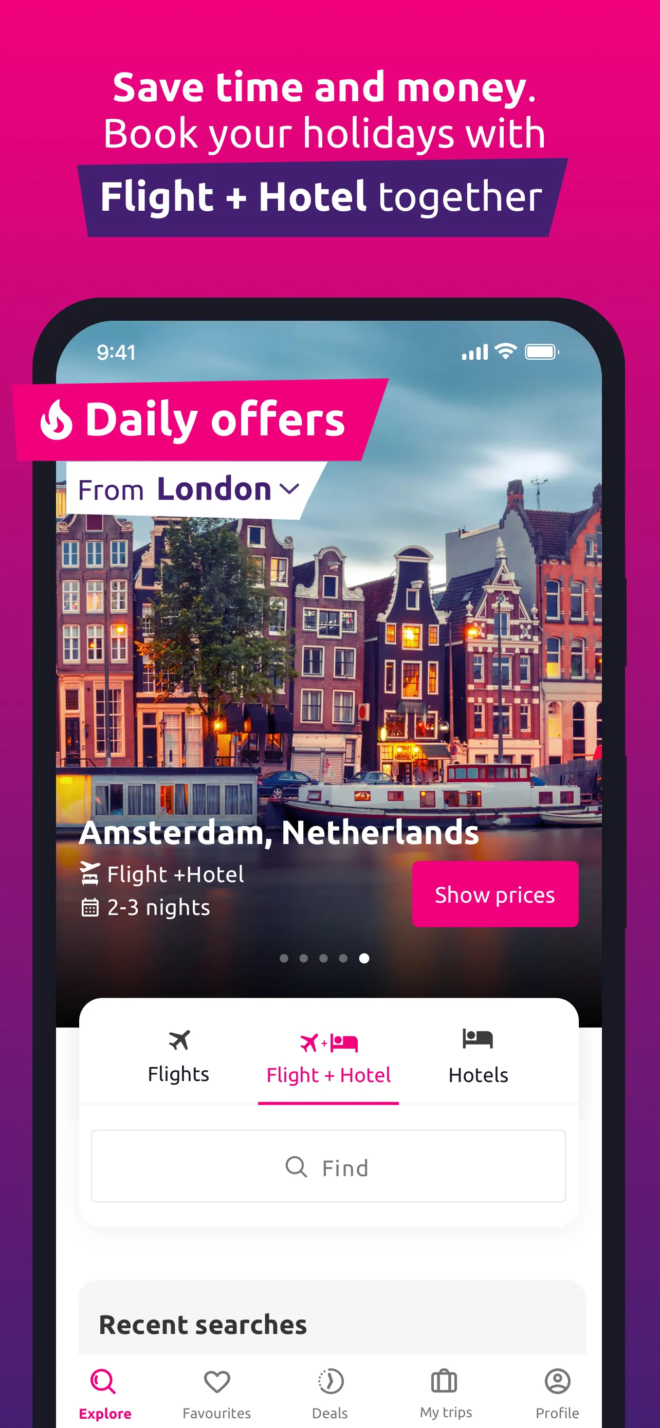 lastminute.com - Travel Deals iphone screenshot 1