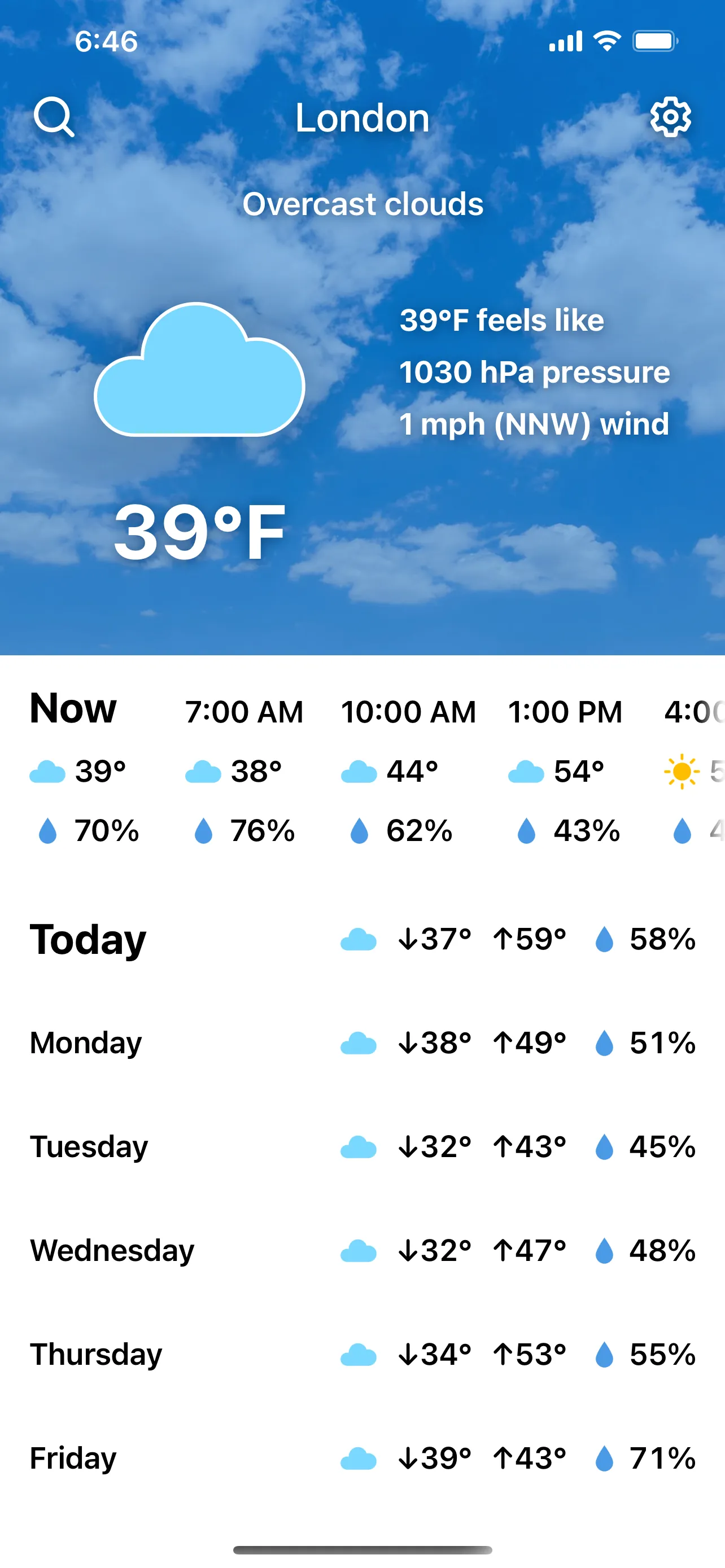 Weather and Climate Tracker iphone screenshot 10