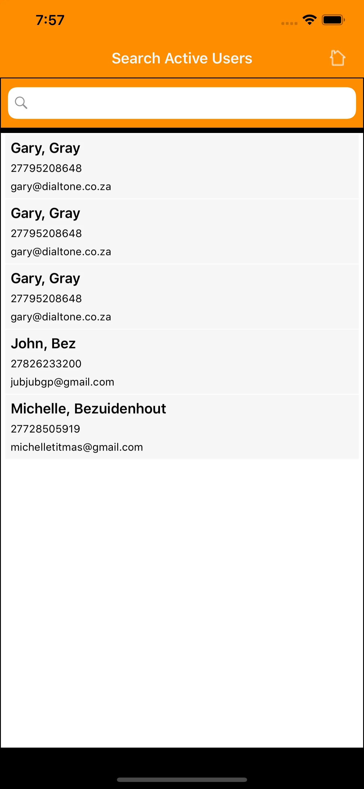 GCX Mobile Wallet iphone screenshot 8