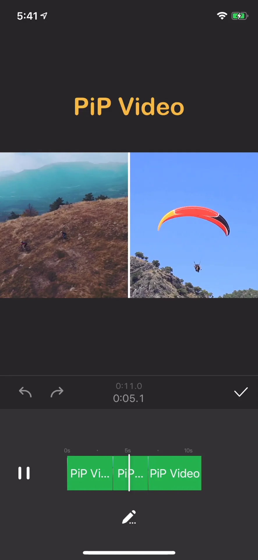 Perfect Video Editor, Collage iphone screenshot 1