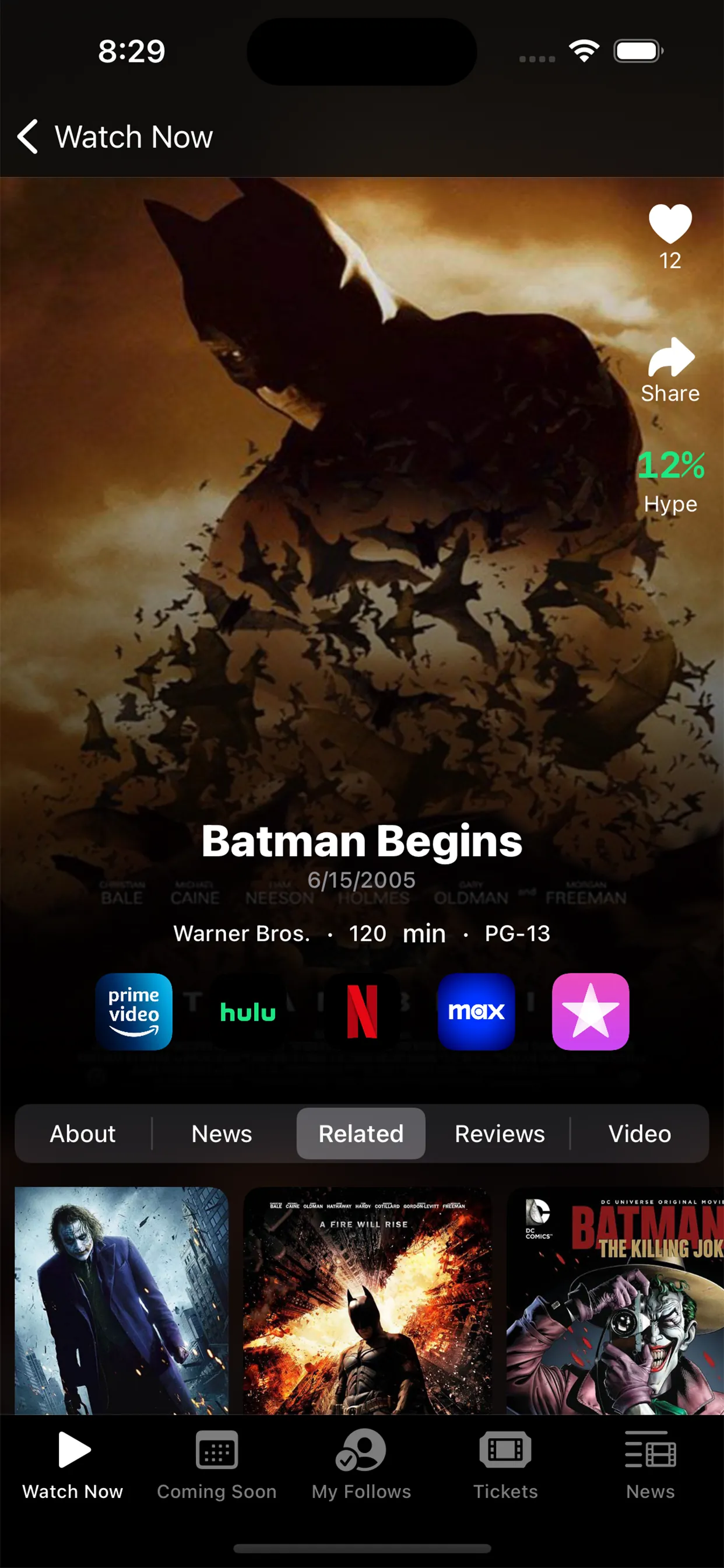 Movies Now! Watch At Home Apps iphone screenshot 8