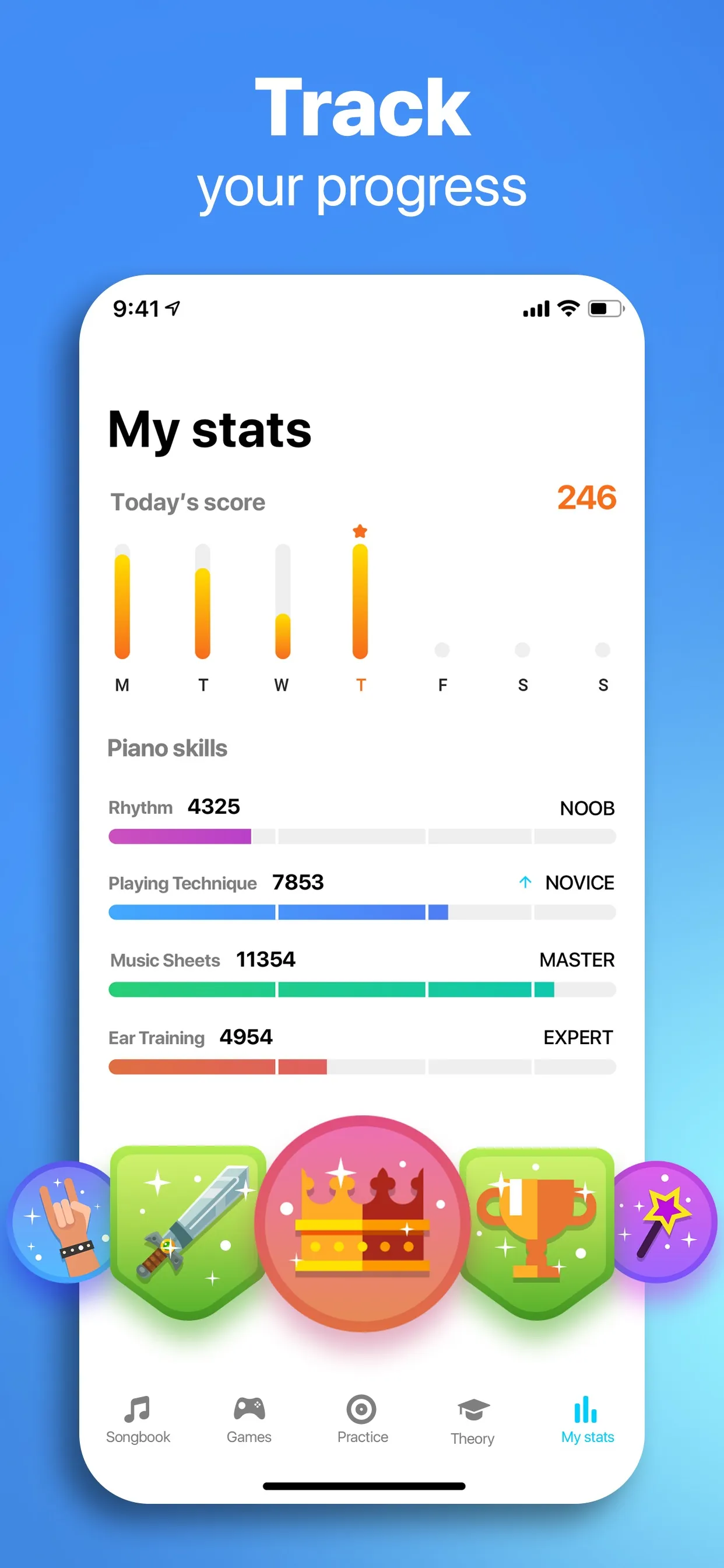 Hello Piano: Learn Pro Lessons iphone screenshot 7