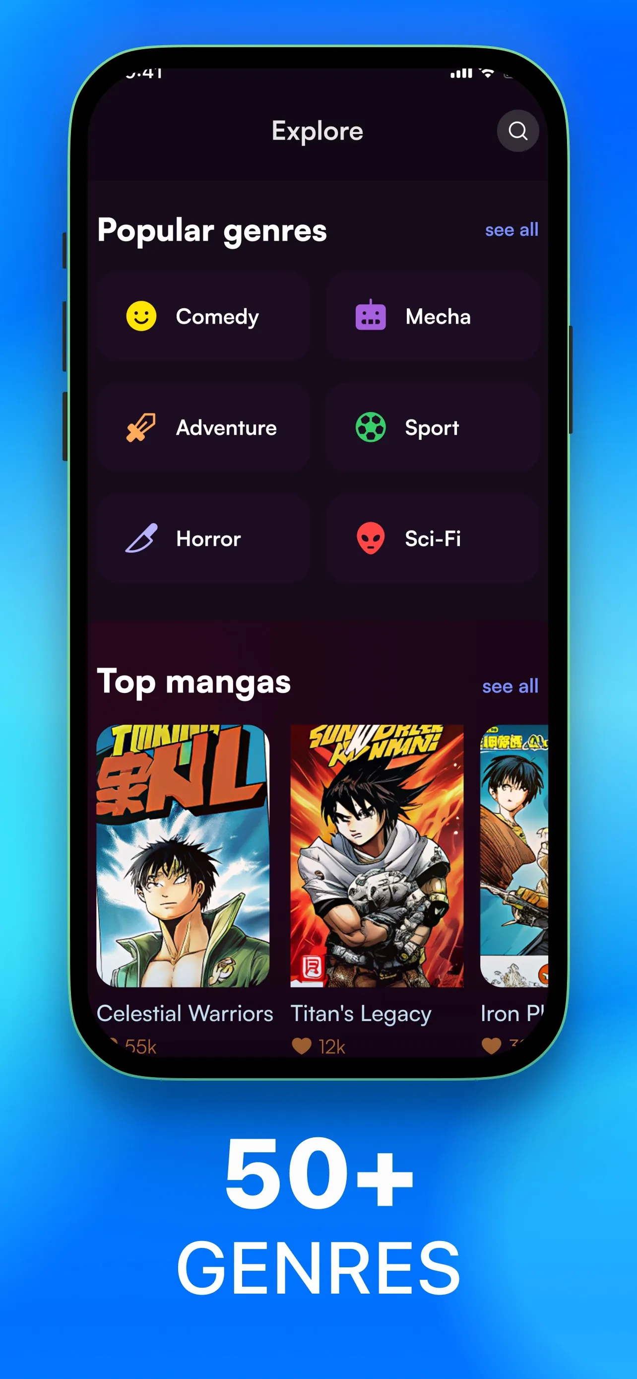 Manga Reader ㅤ iphone screenshot 5