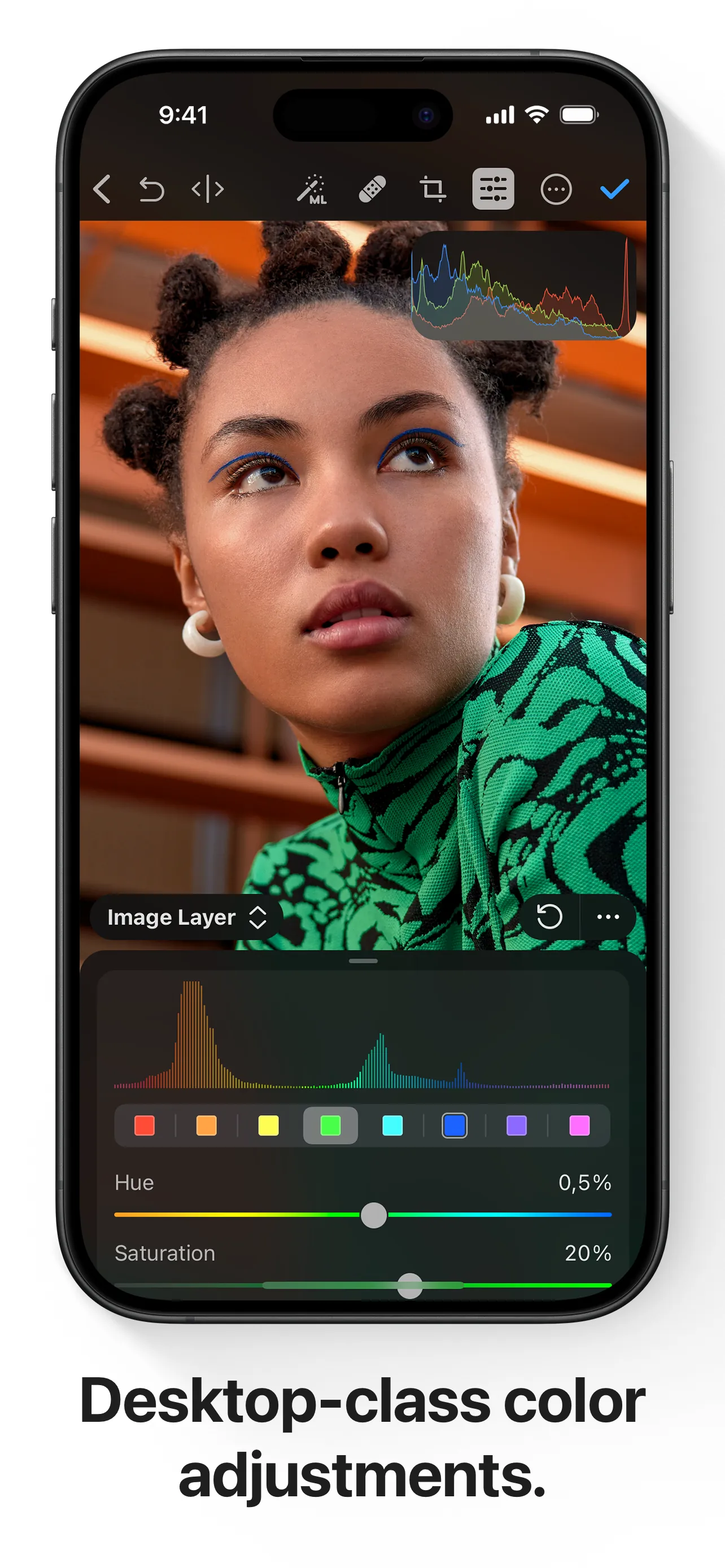Photomator – Photo Editor iphone screenshot 2