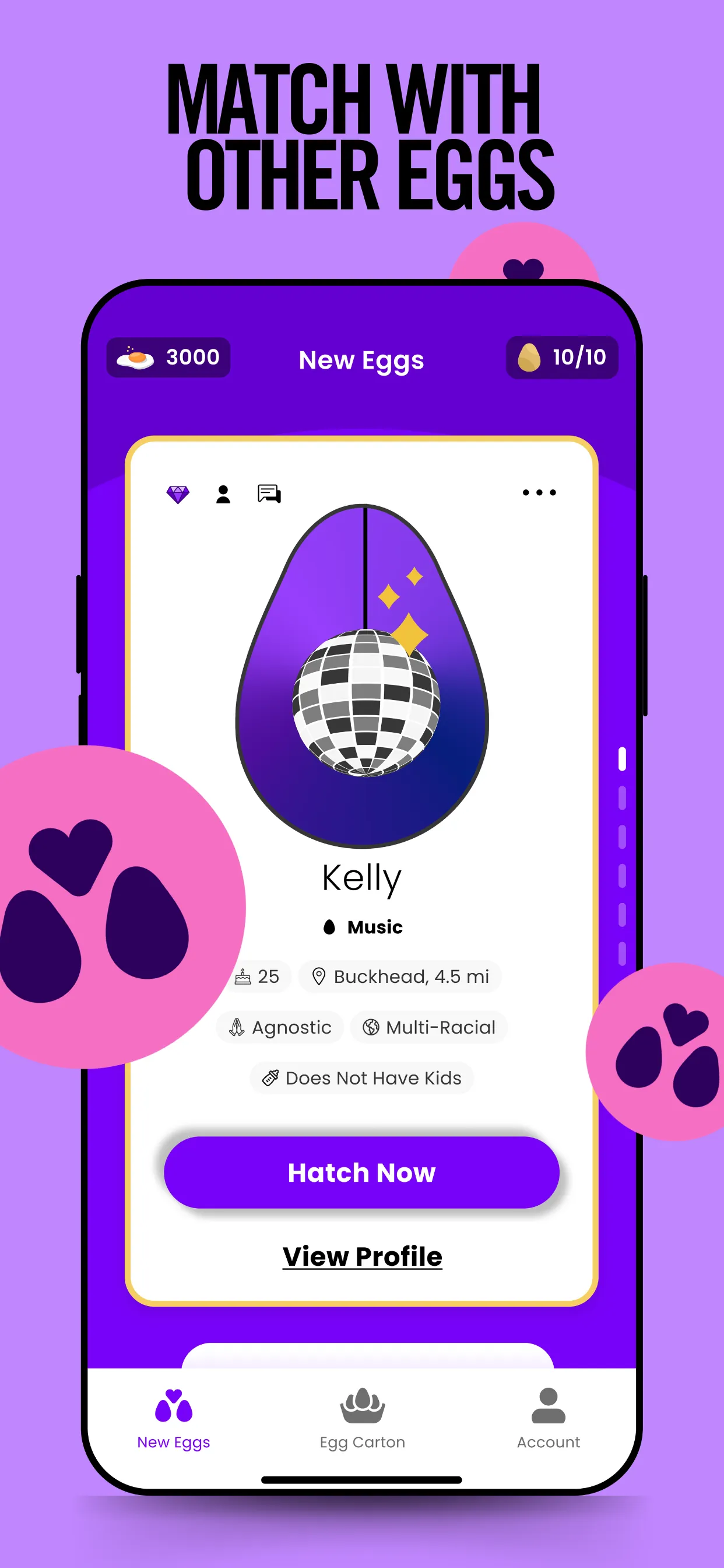 Hatched: Personality Dating iphone screenshot 3
