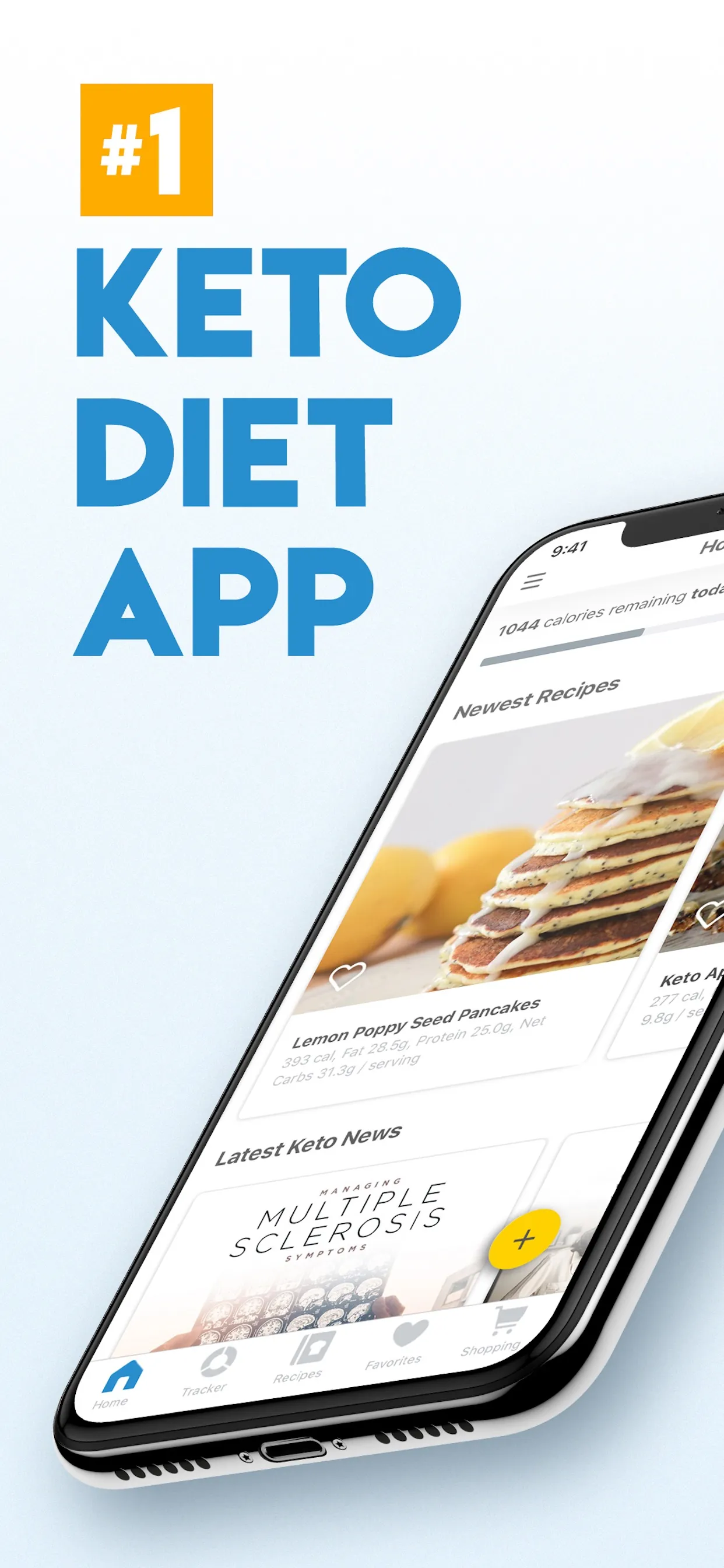 Total Keto Diet: Low Carb App iphone screenshot 1