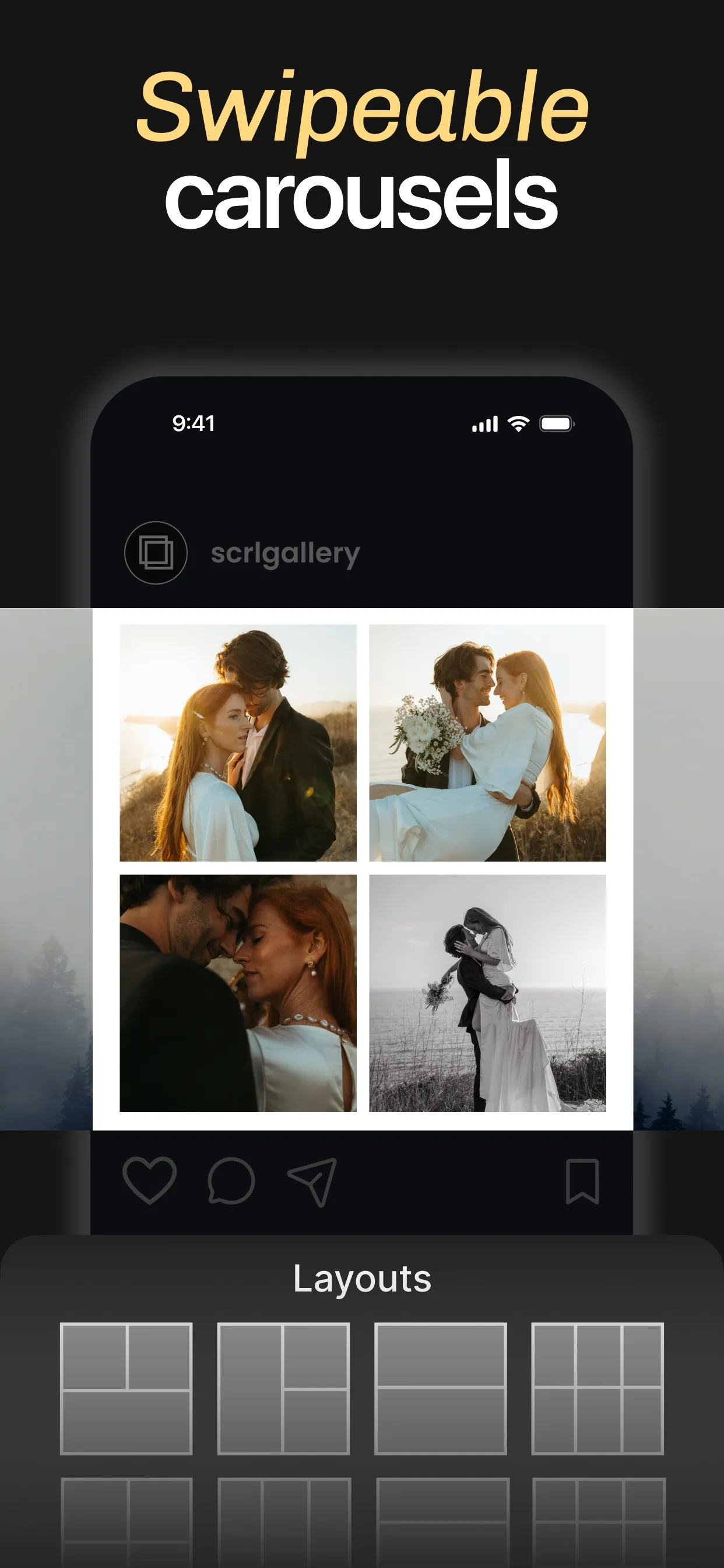 SCRL: Photo Collage Maker iphone screenshot 2