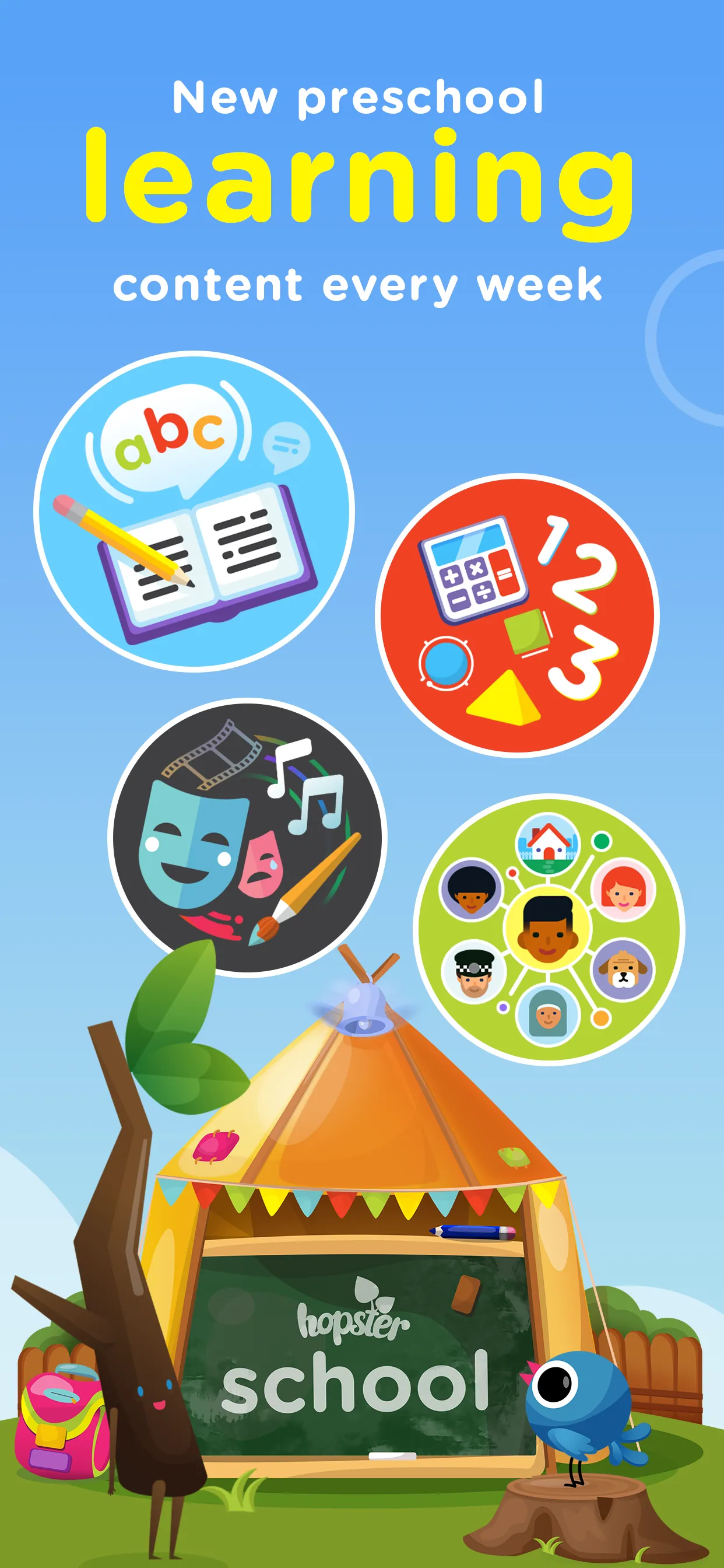 Hopster: ABC Games for Kids iphone screenshot 1