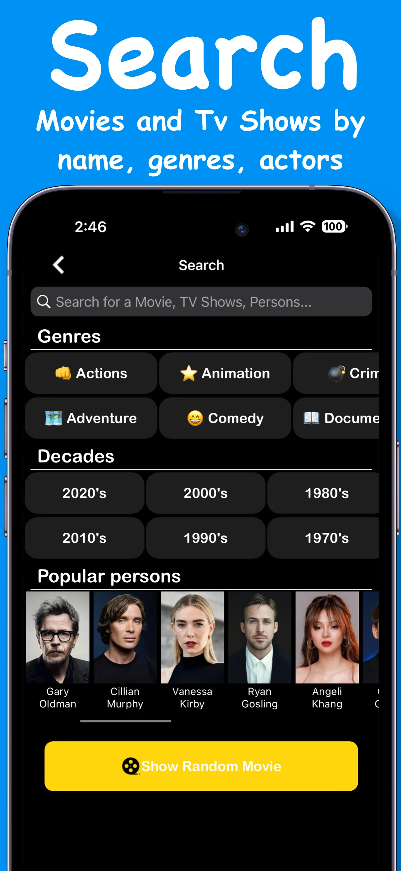 Movies Box & TV Show iphone screenshot 11