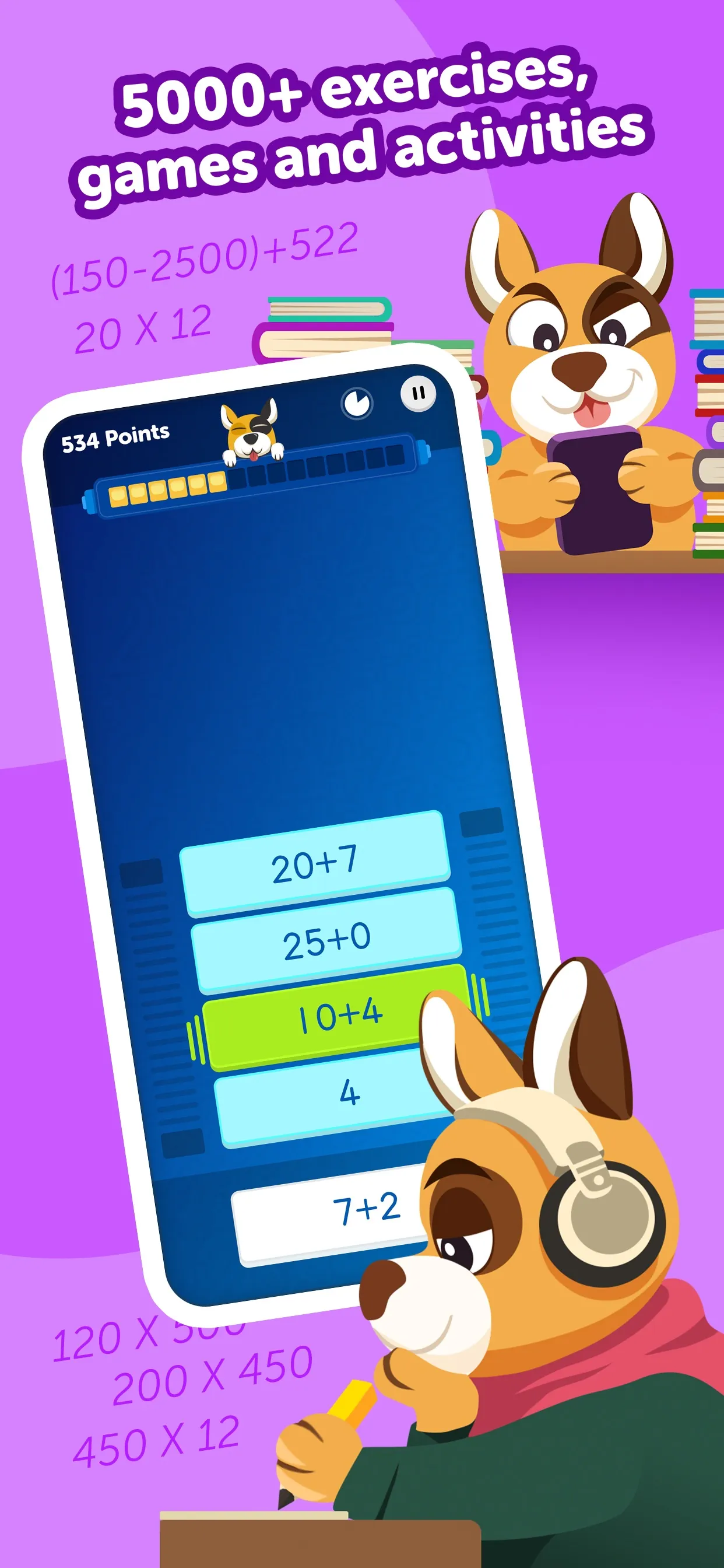 Math Learner: Learning Game iphone screenshot 4