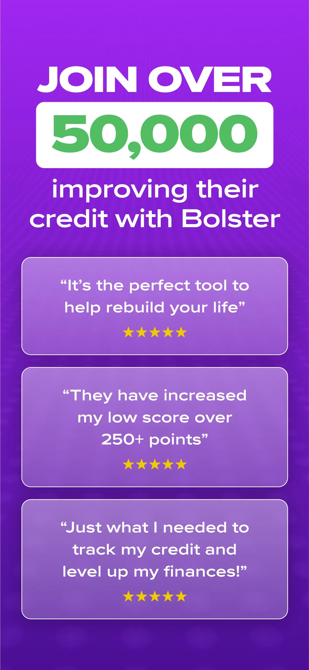 Bolster: Get Your Credit Right iphone screenshot 6