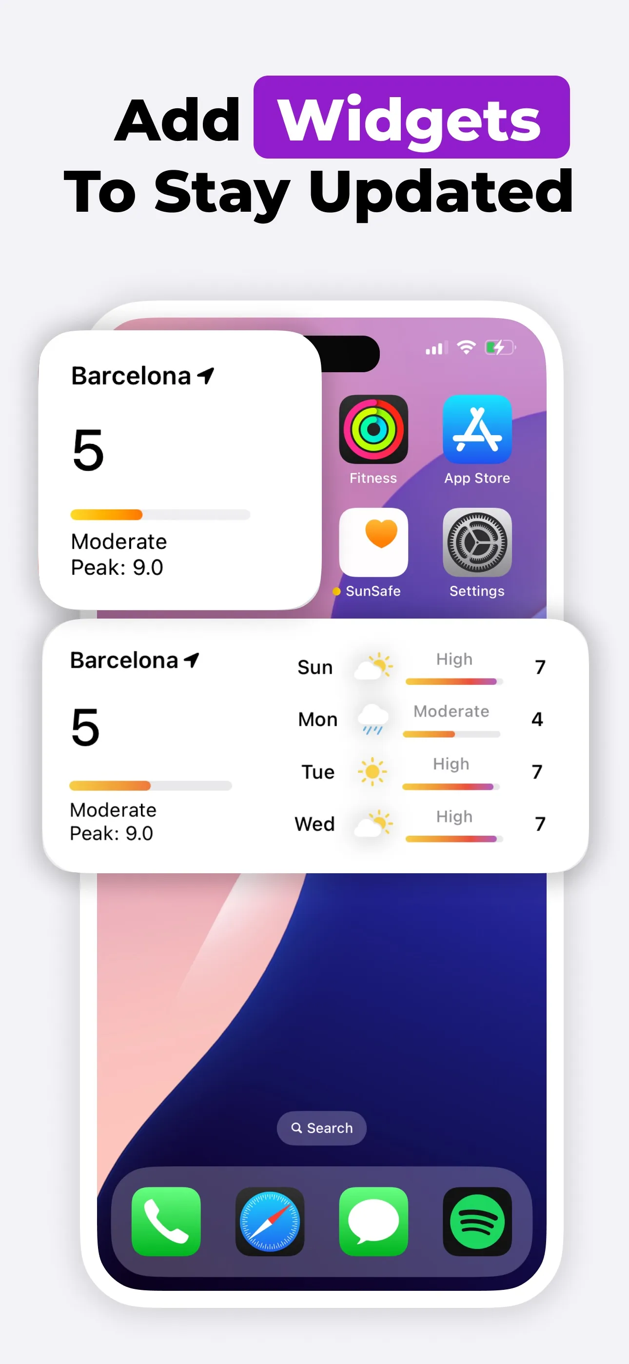 UV Index & Tanning - SunSafe iphone screenshot 5