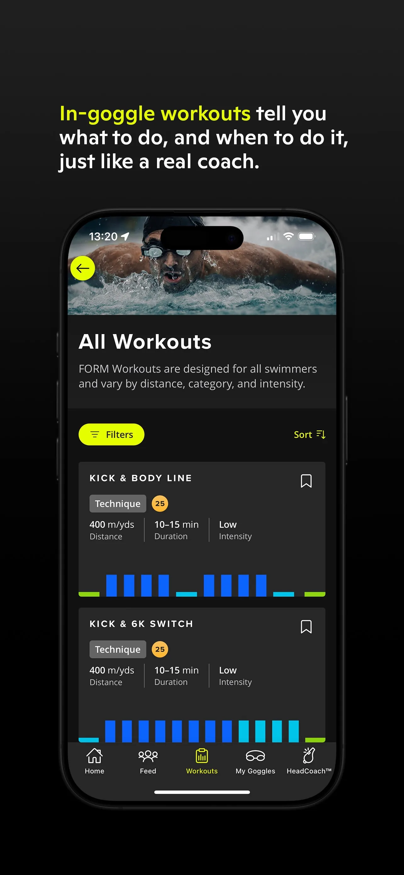 FORM Swim iphone screenshot 5