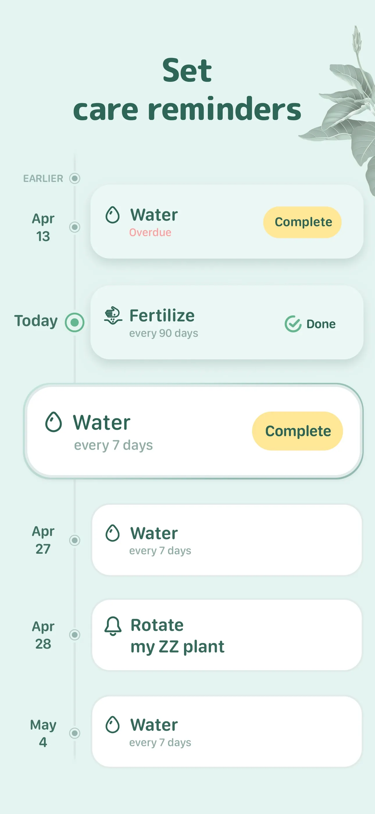 Blossom - Plant Care Guide iphone screenshot 4