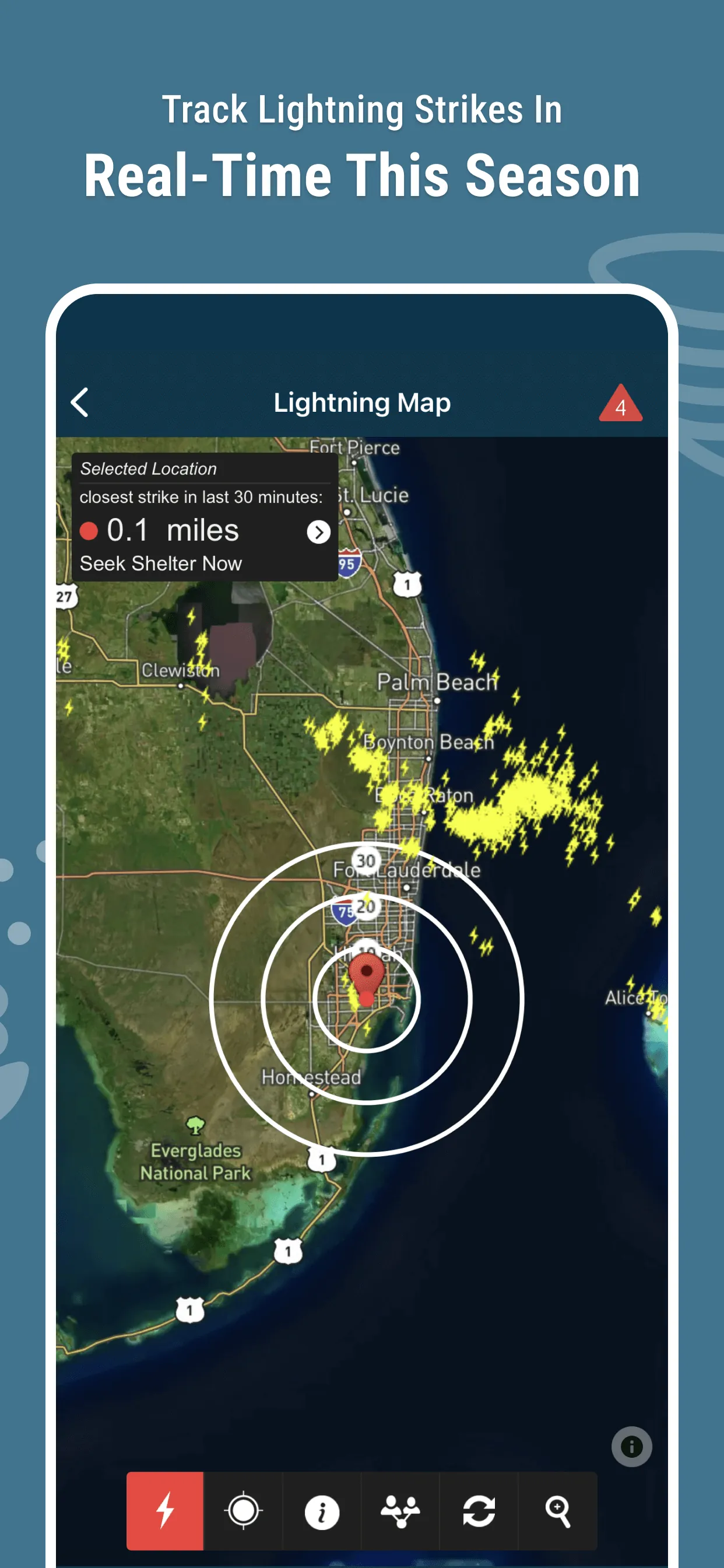 WeatherBug – Weather Forecast iphone screenshot 3