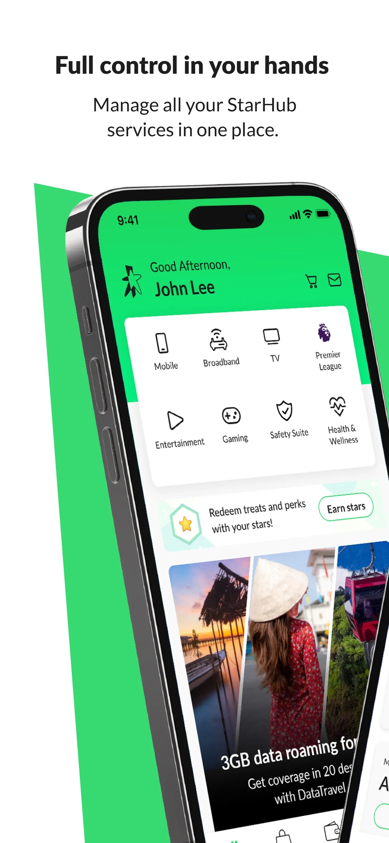 StarHub App iphone screenshot 1