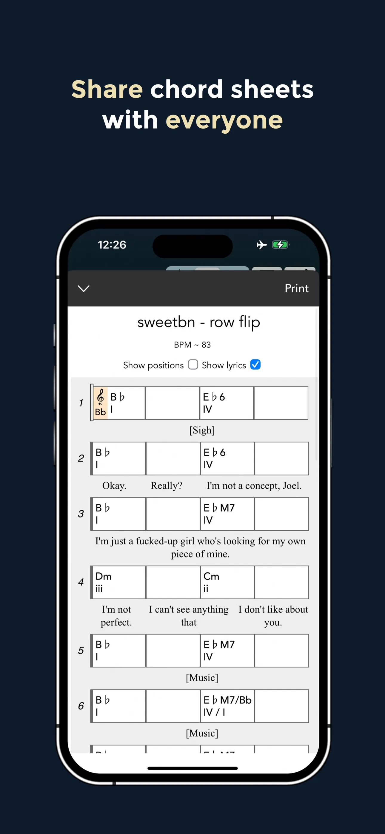 Chord ai - Play any song! iphone screenshot 9