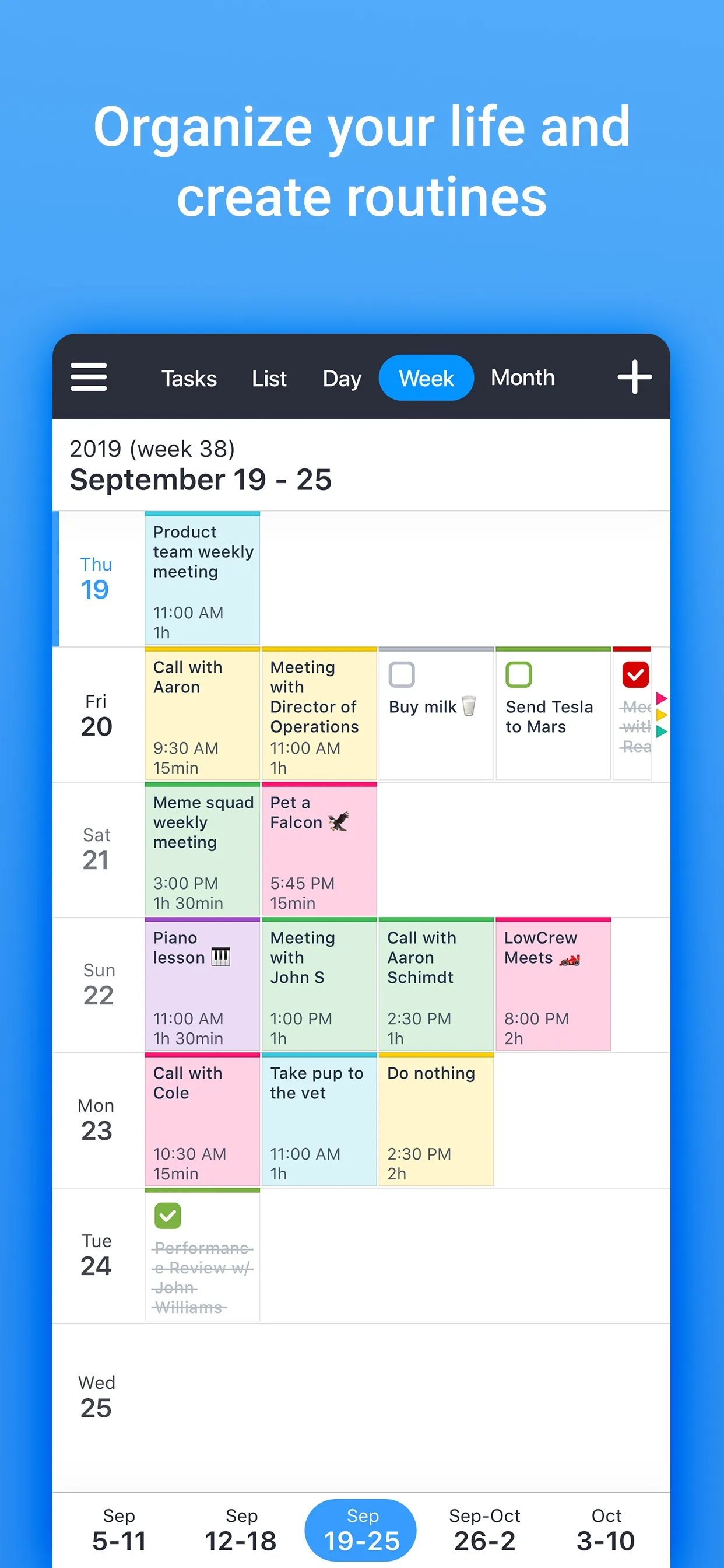 Calendars: Planner & Organizer iphone screenshot 2