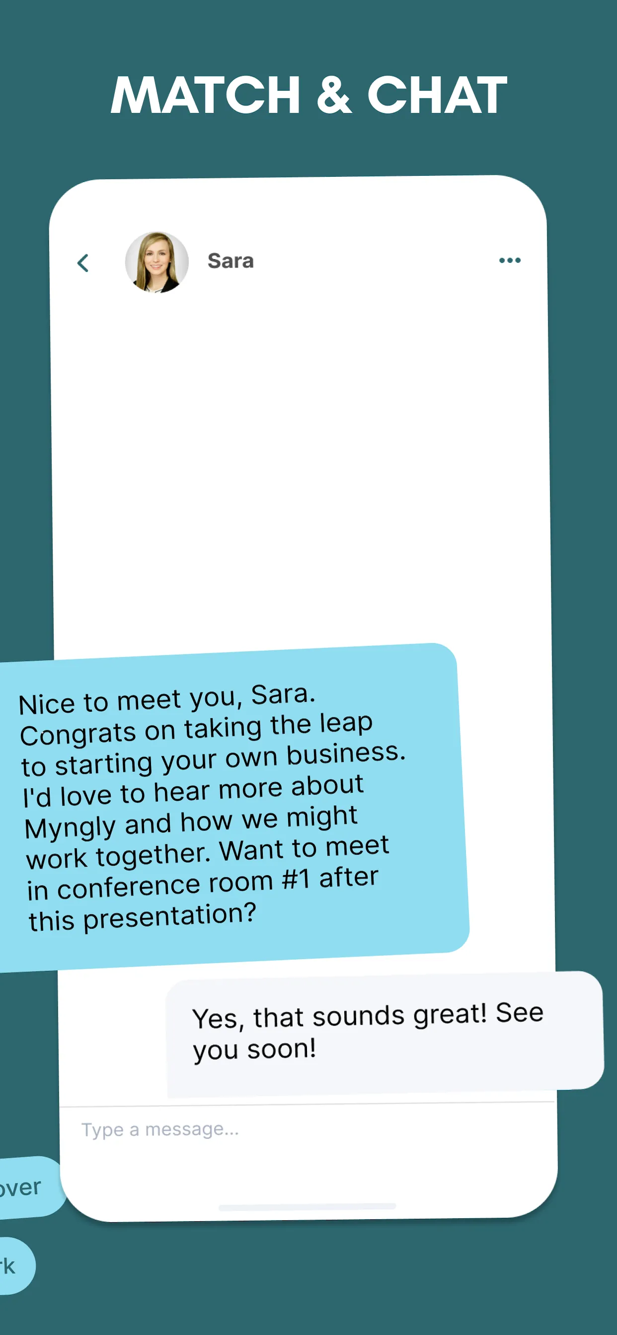 Myngly: Business Networking iphone screenshot 7