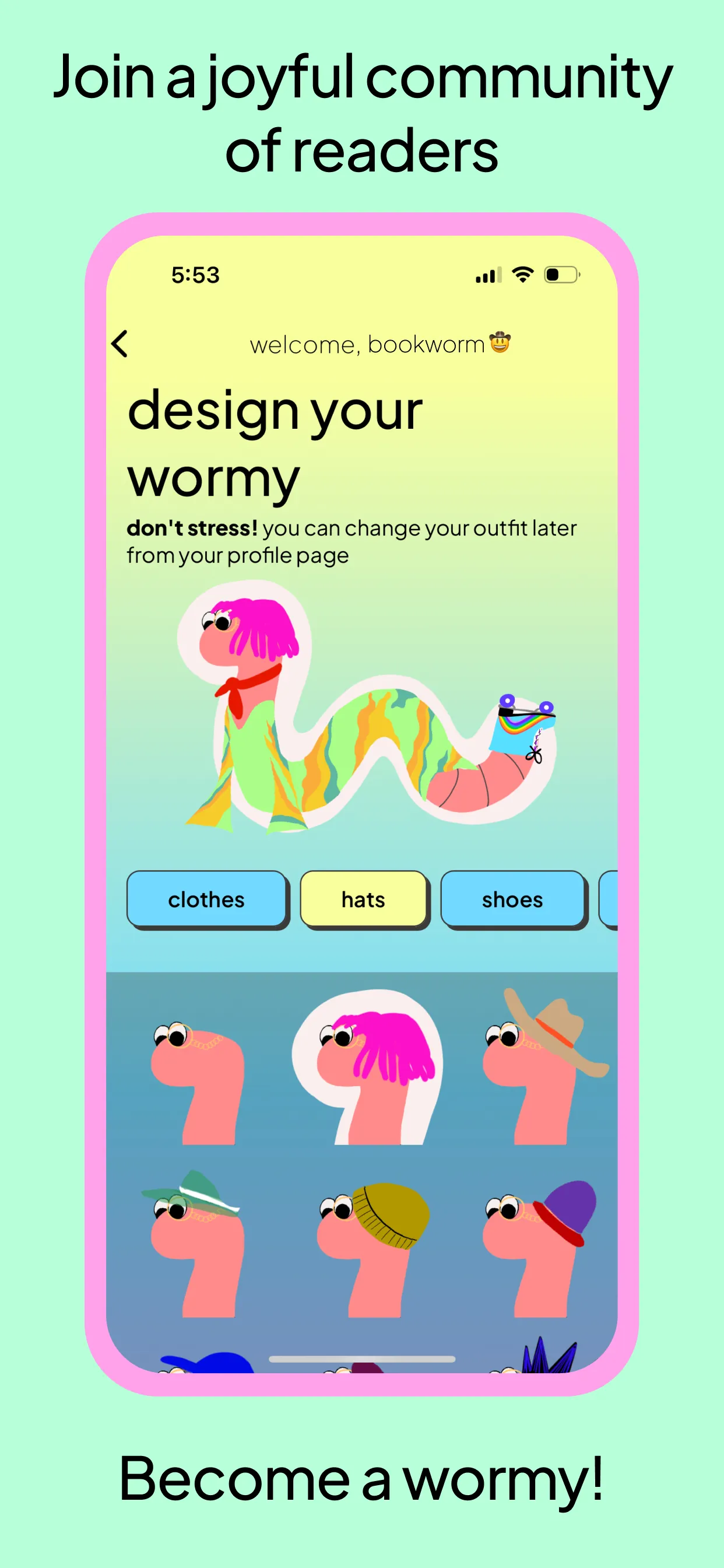 Bookworm Reads iphone screenshot 9