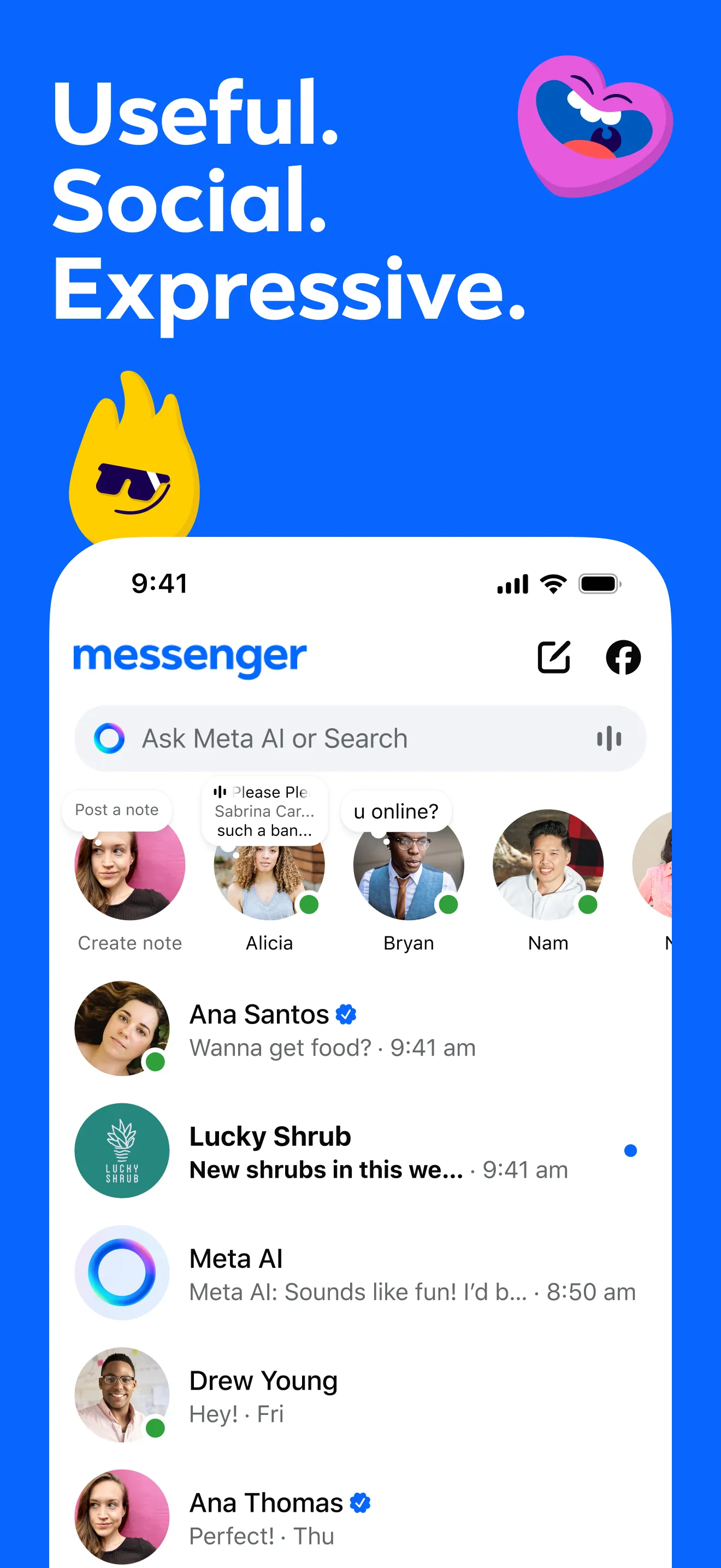 Messenger iphone screenshot 1