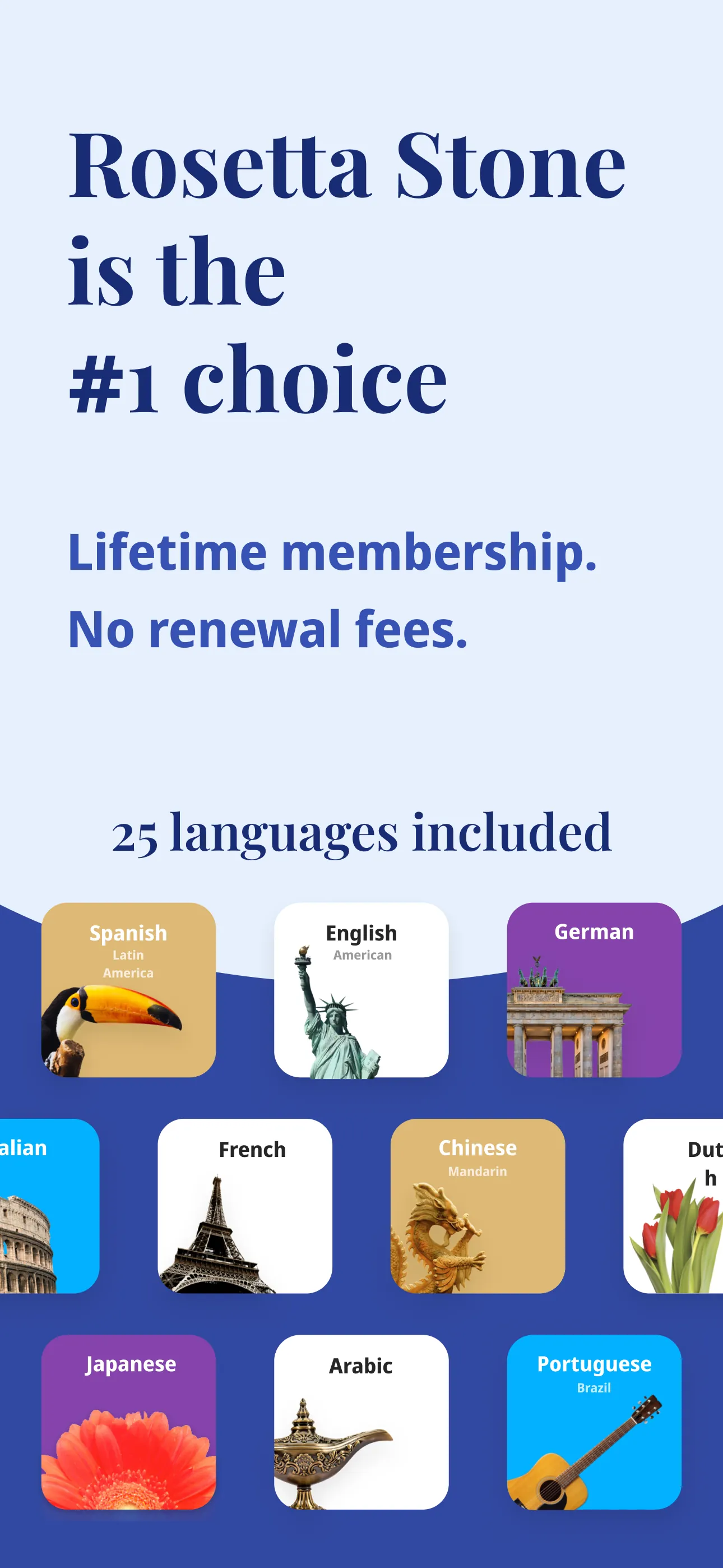 Rosetta Stone: Learn Languages iphone screenshot 2