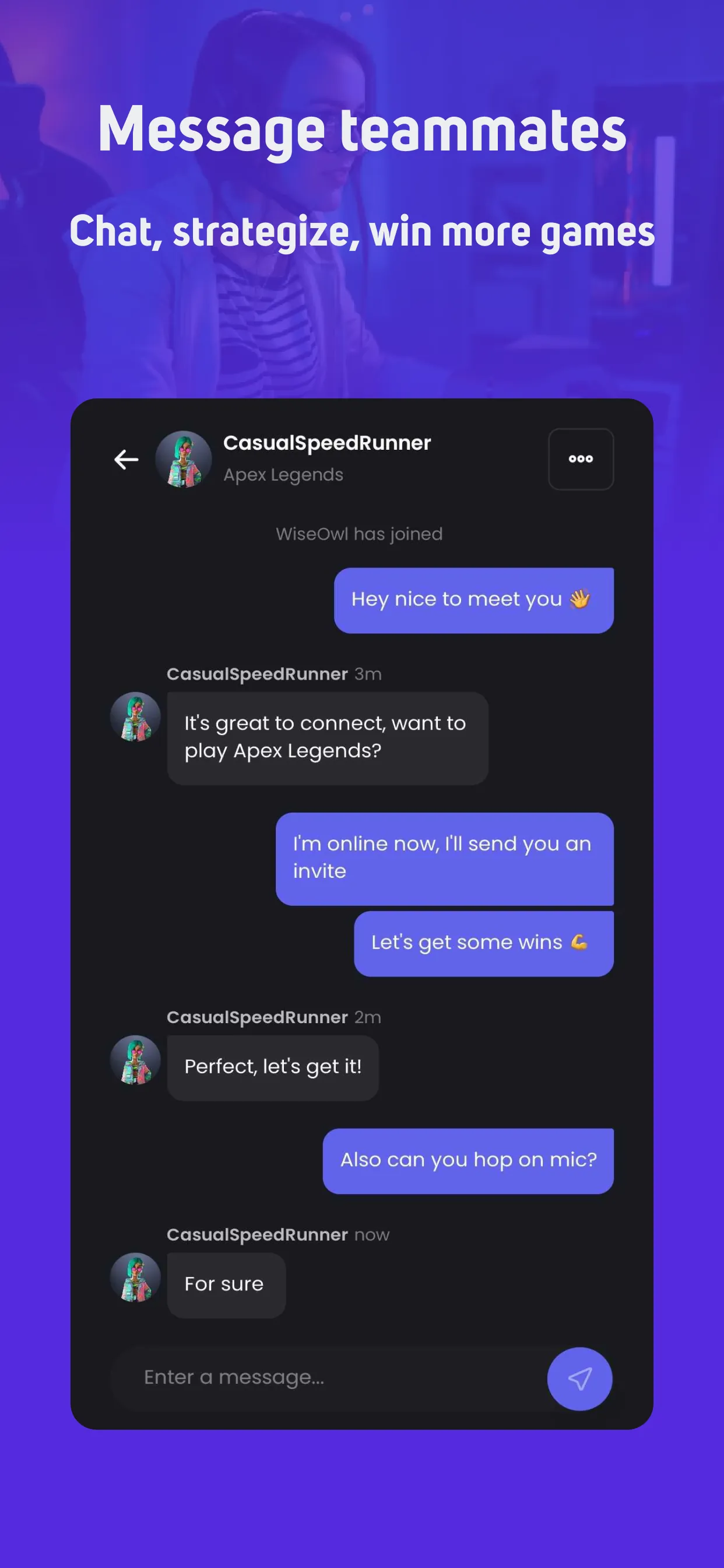 GamerLink LFG, Find Teammates! iphone screenshot 3