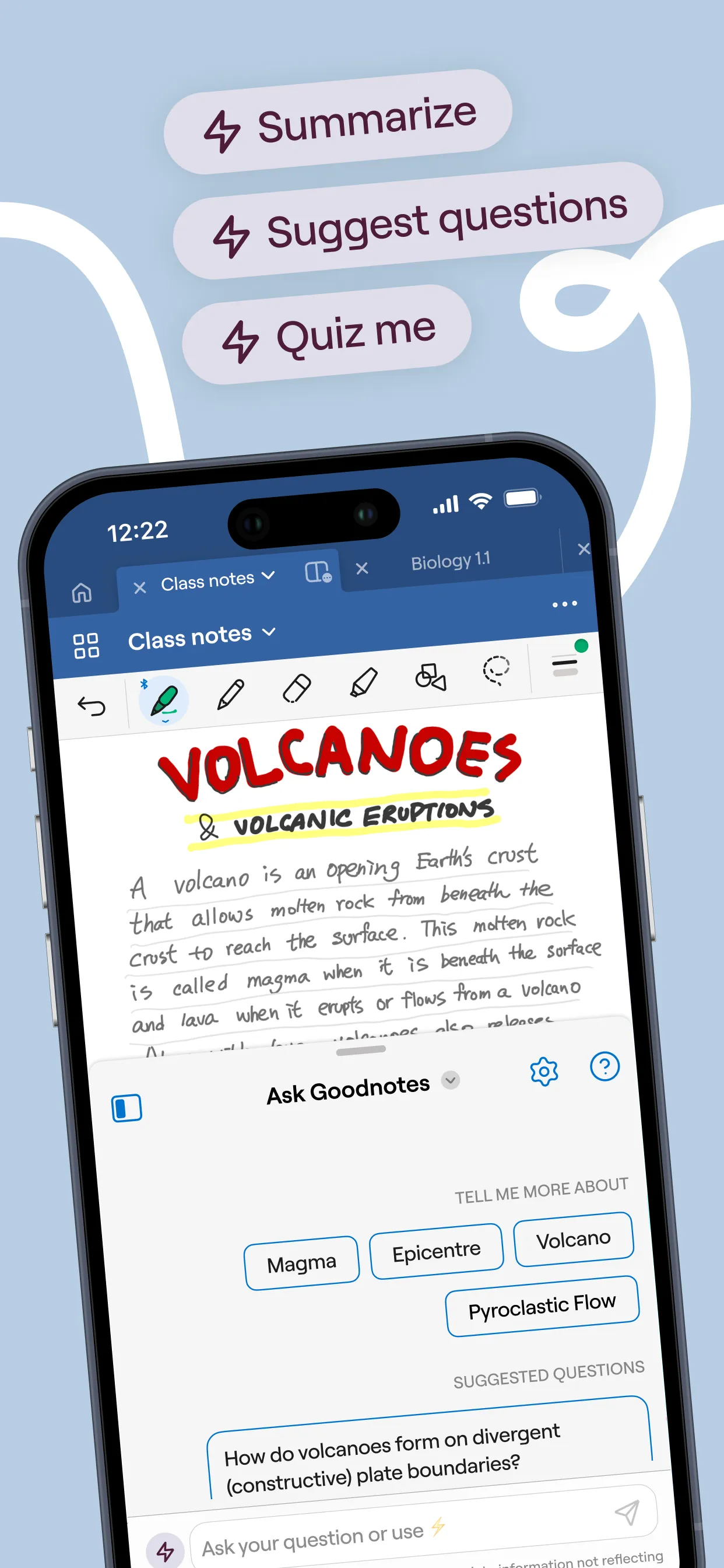 Goodnotes 6: AI Notes & Docs iphone screenshot 2