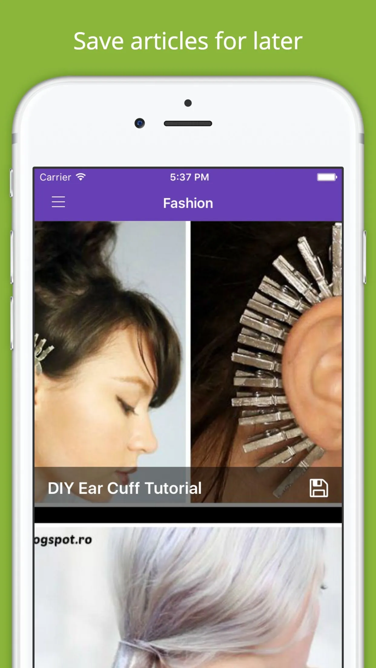 DIY Fashion Project Ideas Free - Handmade crafts iphone screenshot 3