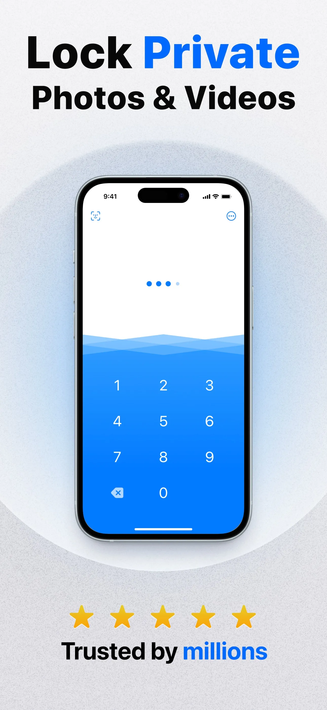 Secret Photo Vault: Keepsafe iphone screenshot 1