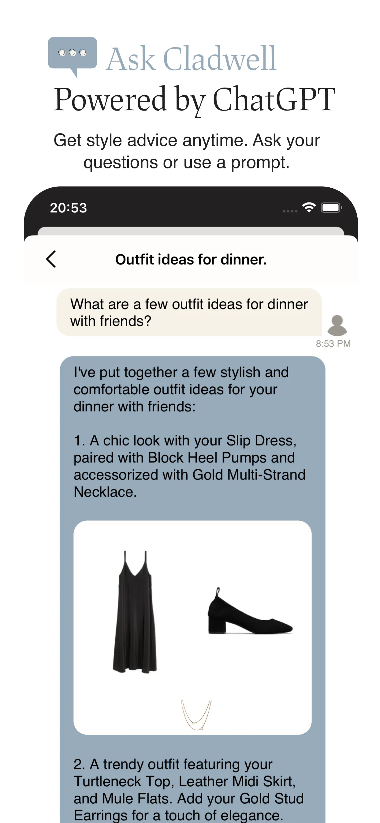 Cladwell iphone screenshot 2
