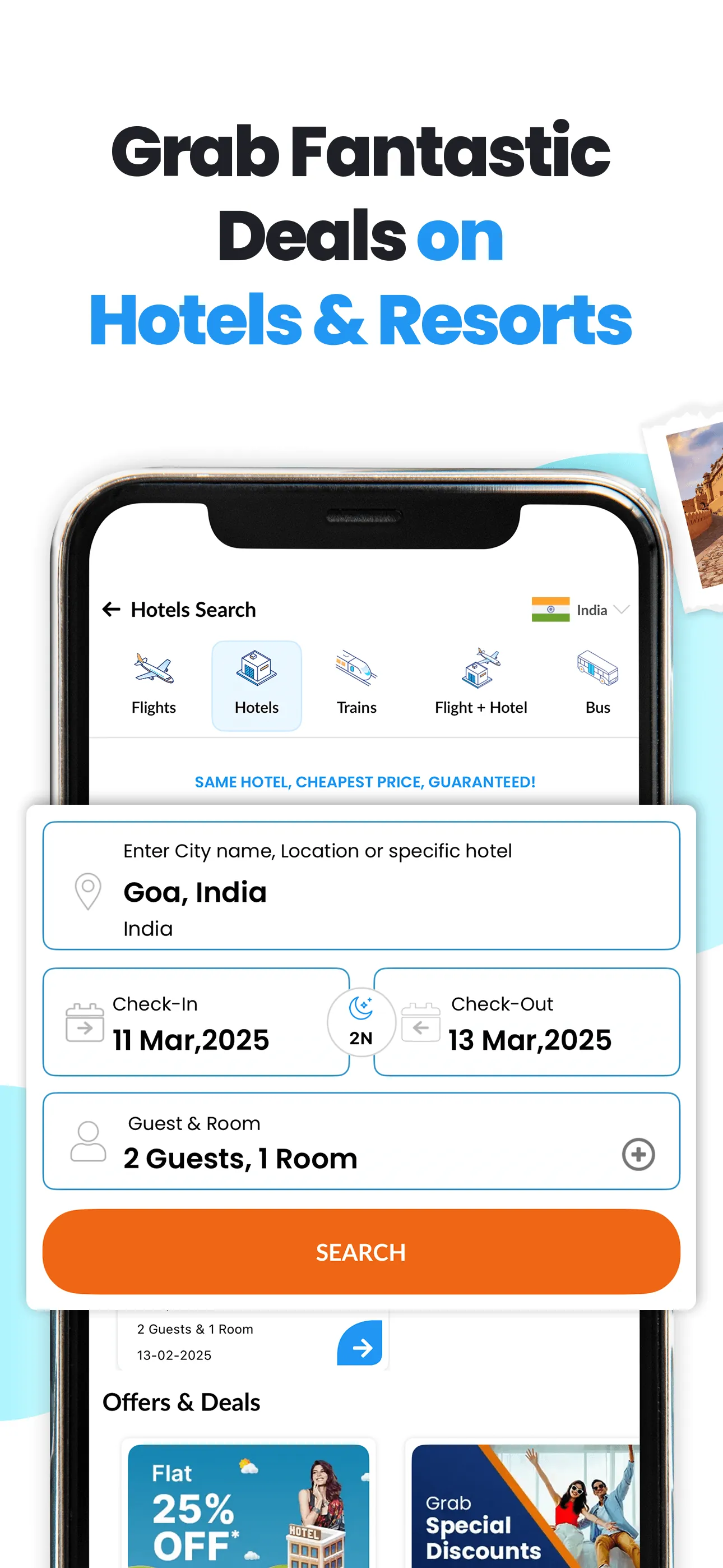 EaseMyTrip Flight, Hotel, Bus iphone screenshot 6