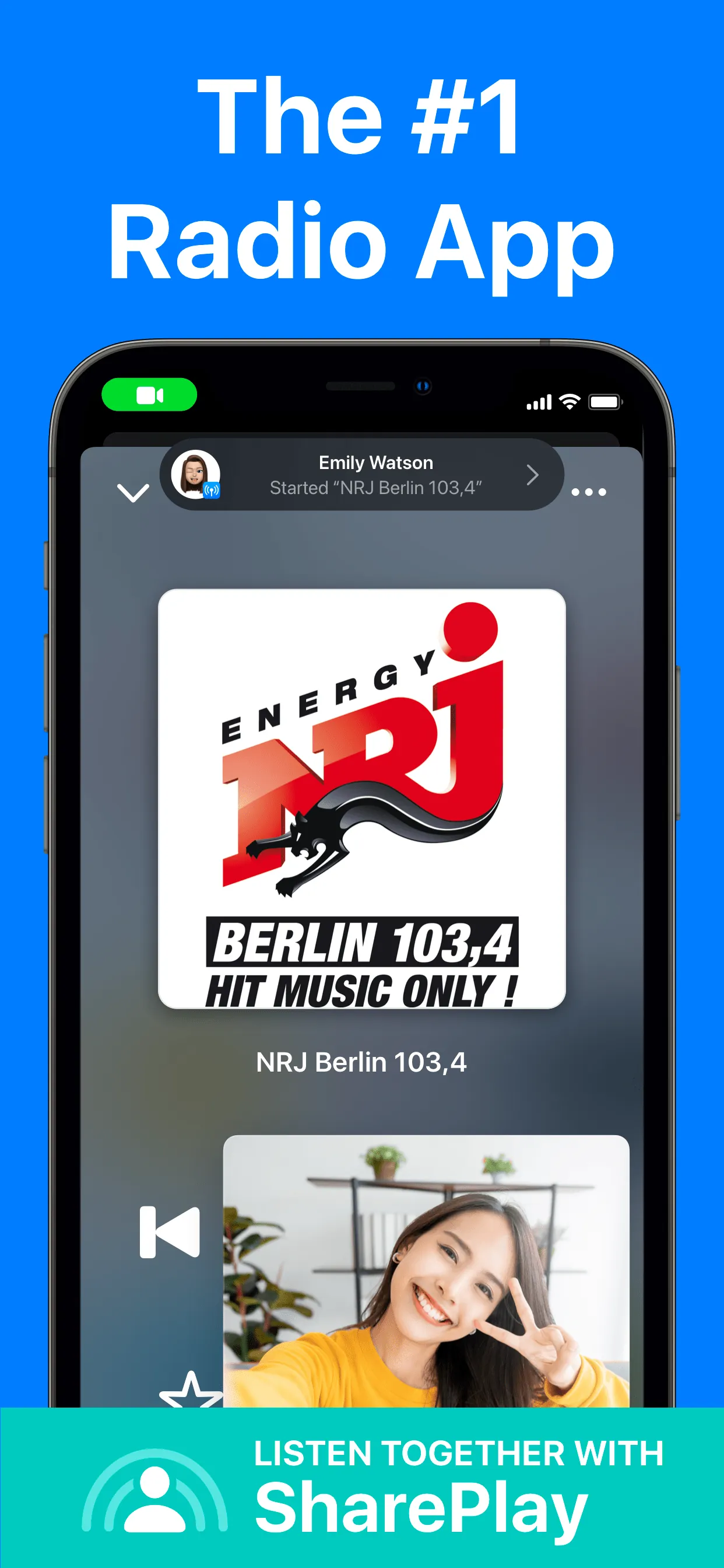 FM Radio App iphone screenshot 1