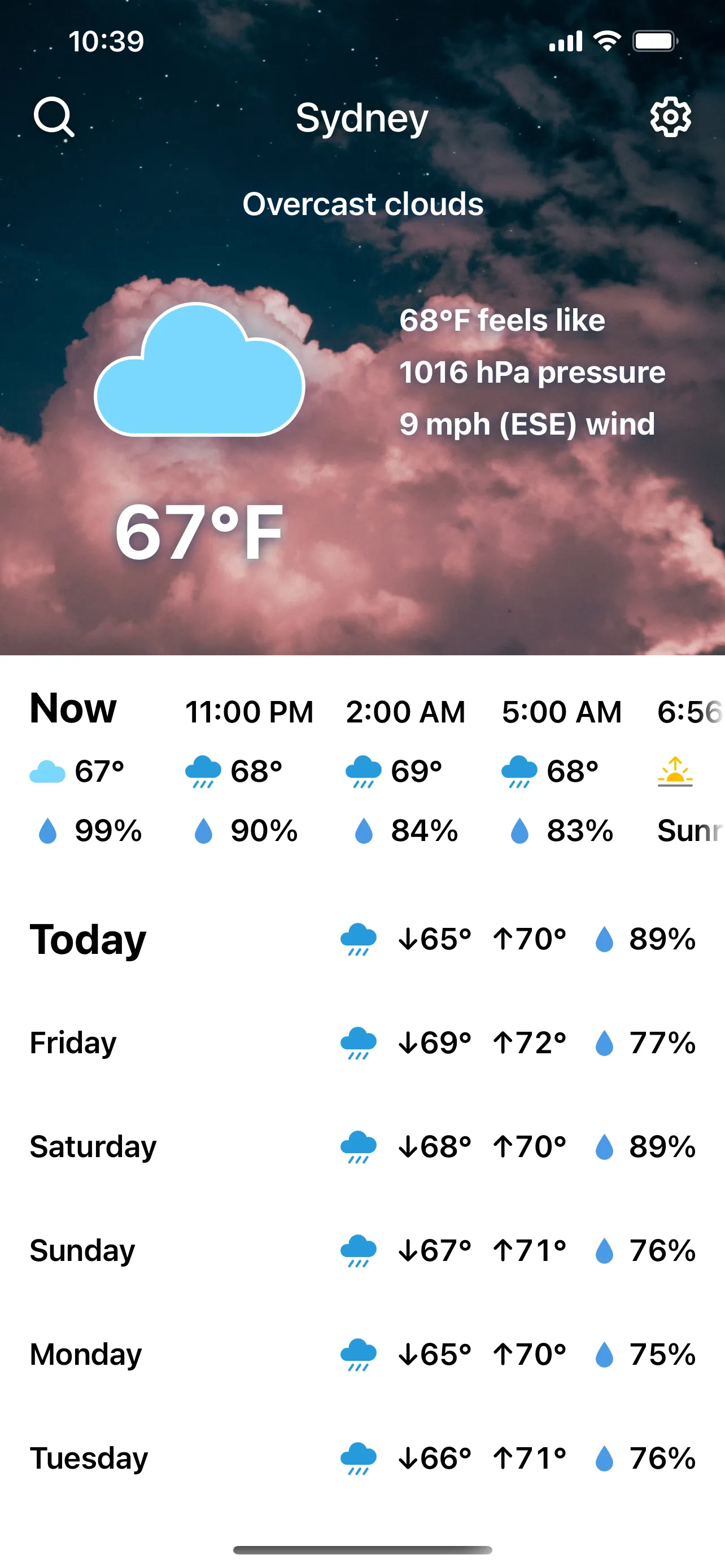 Weather and Climate Tracker iphone screenshot 9