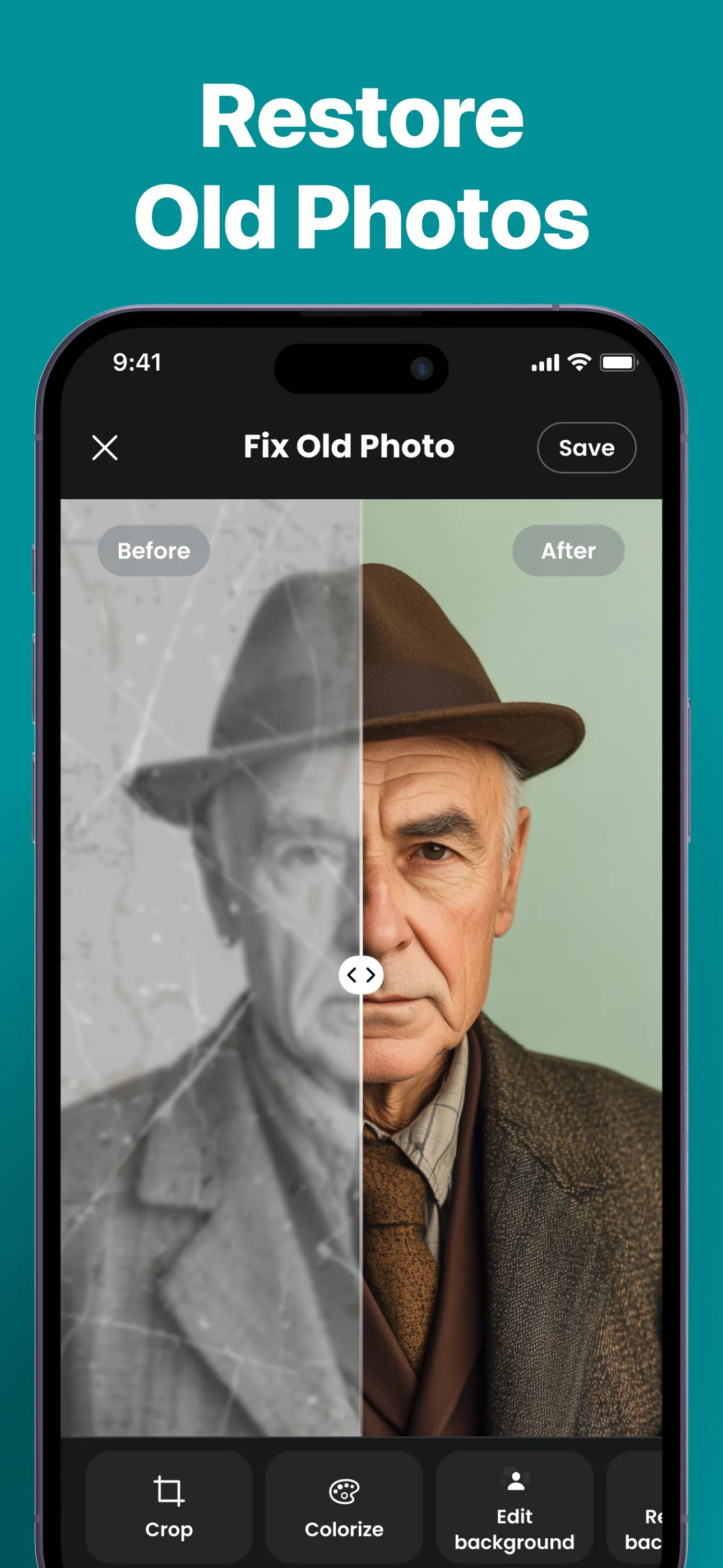 Remaxi: Unblur & Repair Photo iphone screenshot 2